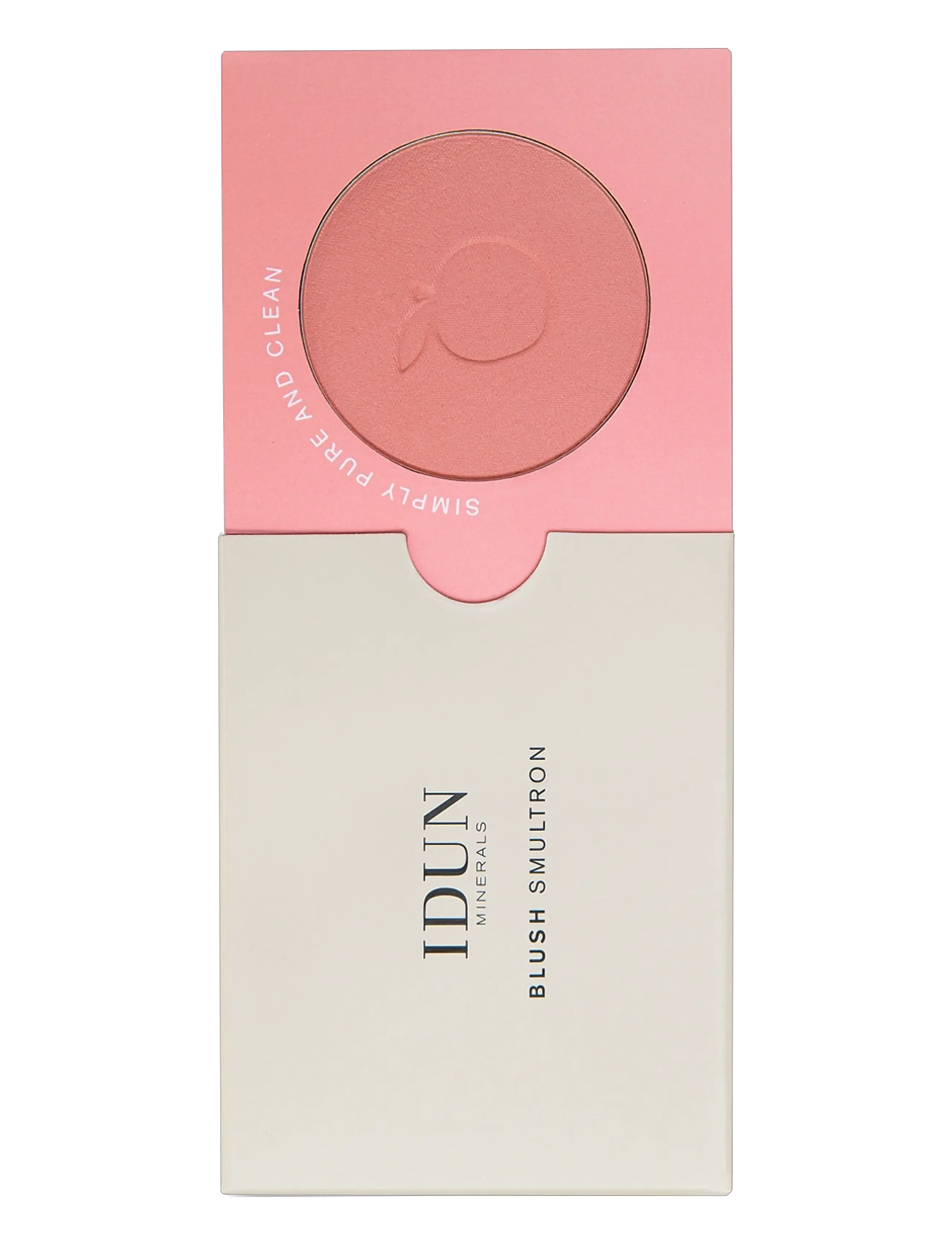 IDUN Minerals Mineral Blush Smultron - Meik - PEACH PINK / natural