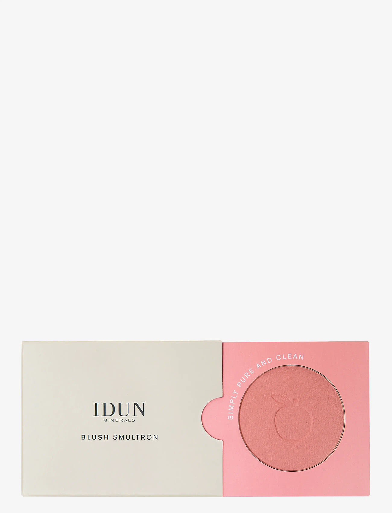IDUN Minerals - Mineral Blush Smultron - makeup - peach pink - 1