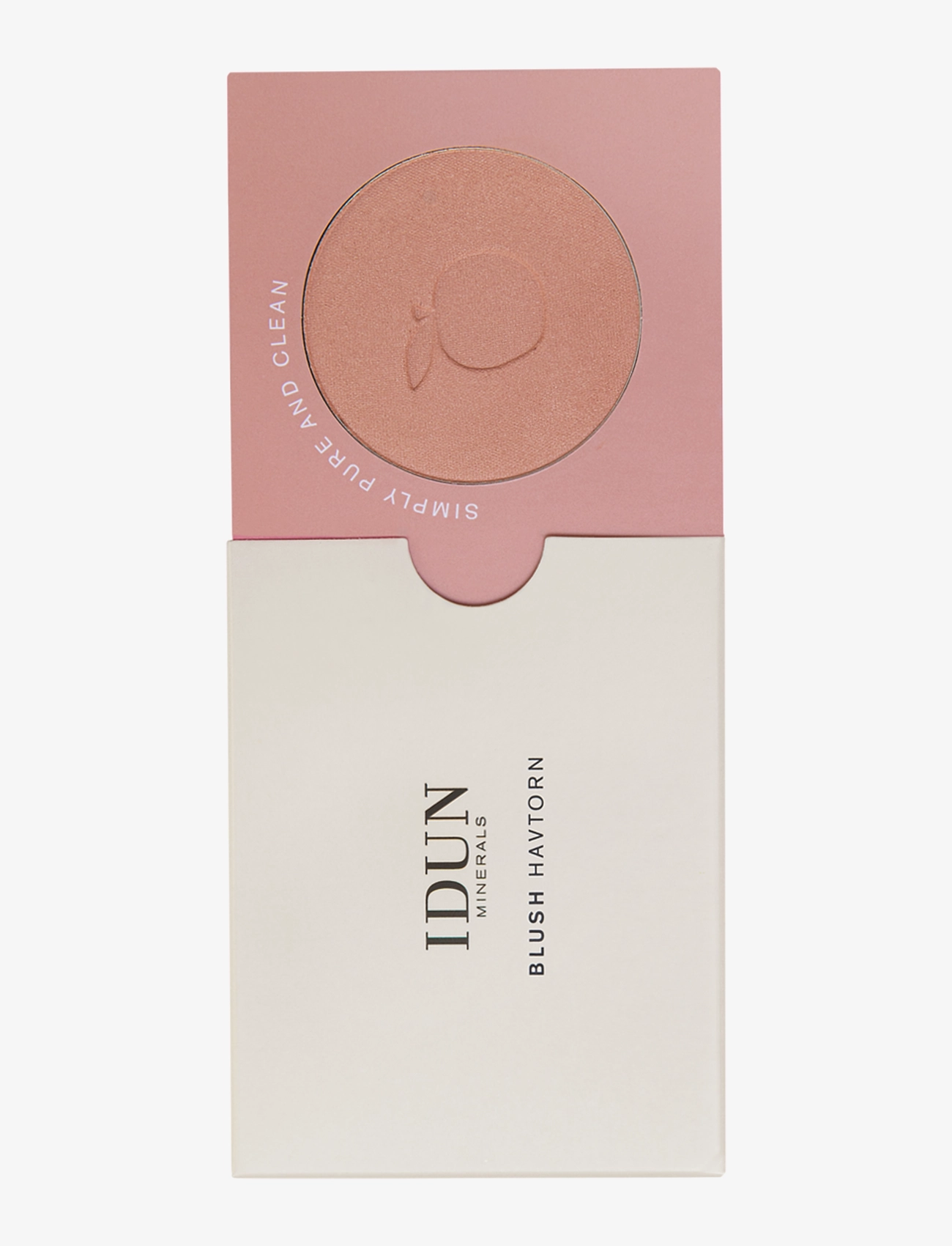 IDUN Minerals Mineral Blush Havtorn - Meik - BROWNISH PINK / natural