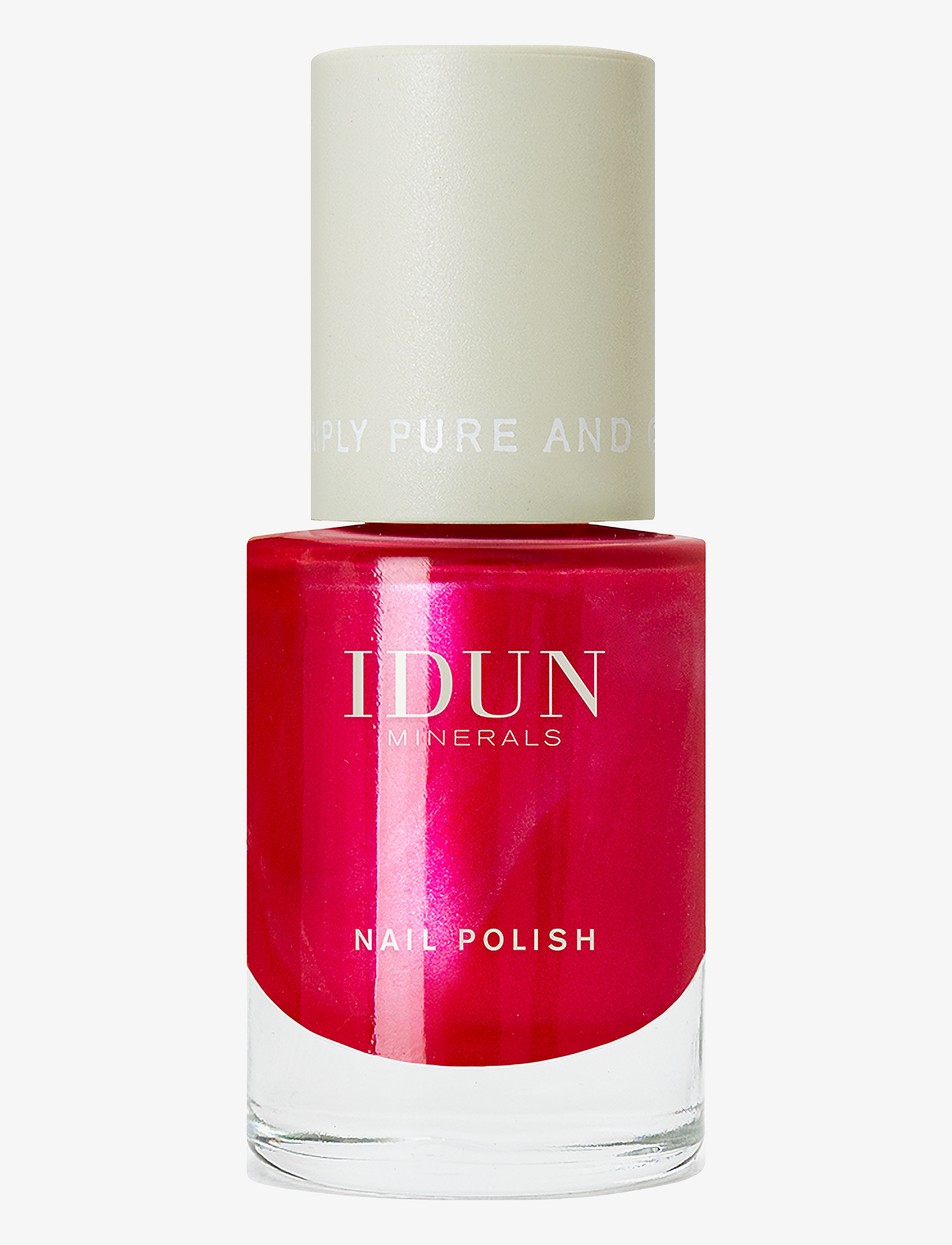 IDUN Minerals Nail Polish Cinnober - Certificeret Veganske produkter - CINNOBER / pink/rose