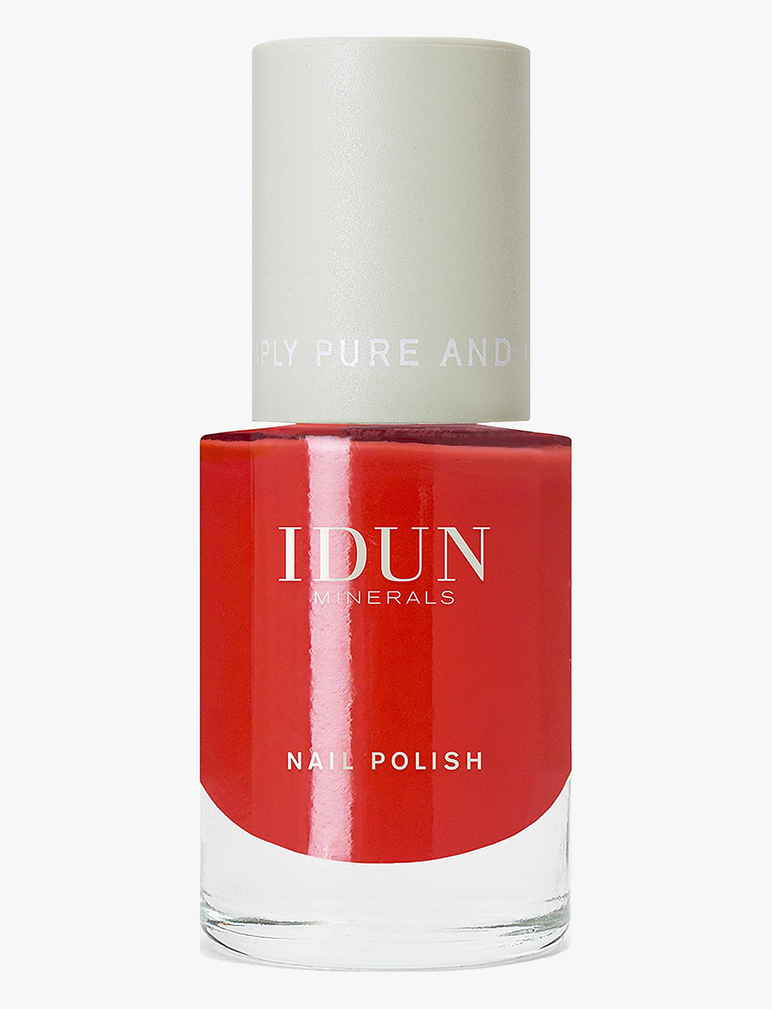 IDUN Minerals Nail Polish Korall - Certificeret Veganske produkter - KORALL / natural