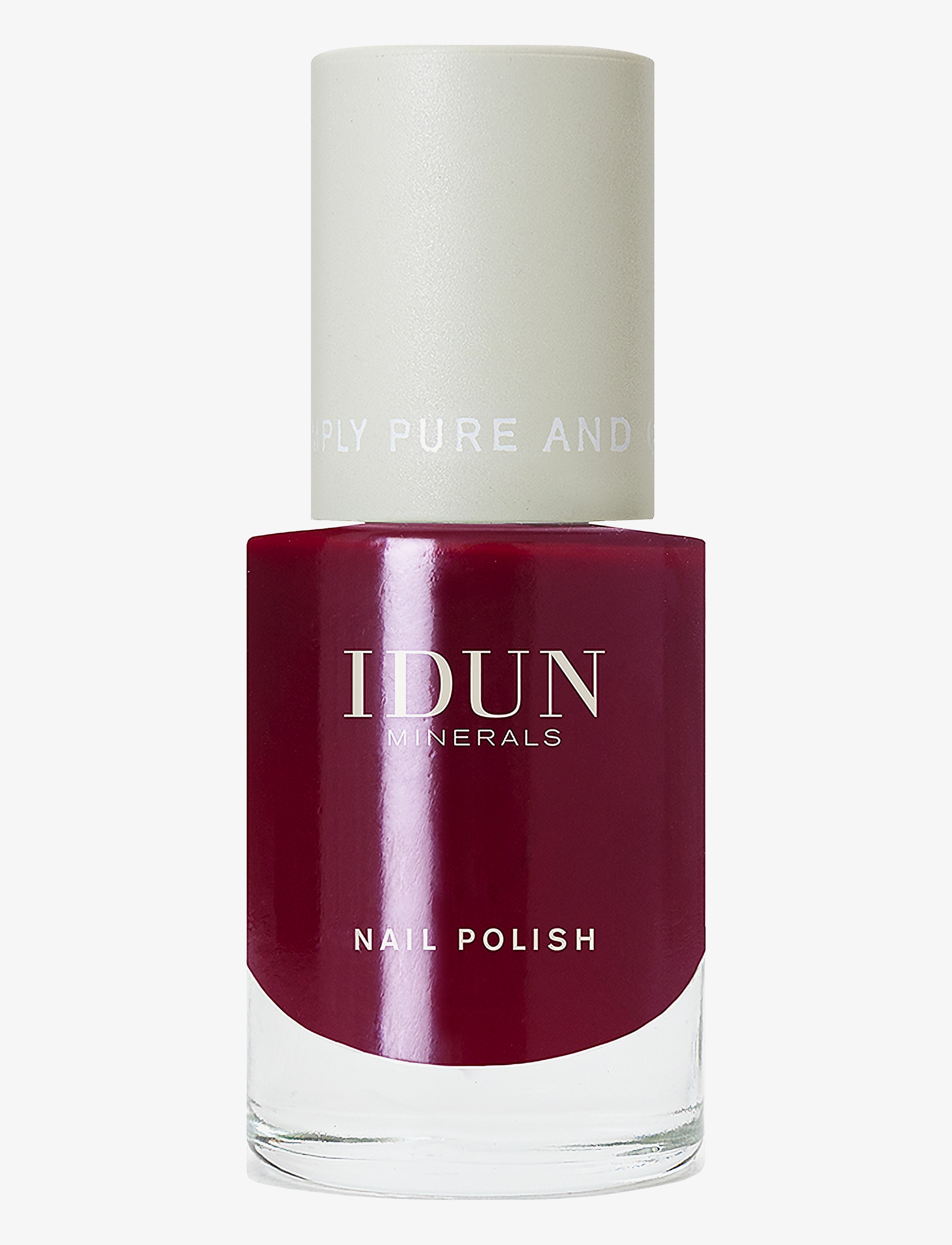 IDUN Minerals Nail Polish Jaspis, Neglelak, Rød, Str: 11ML