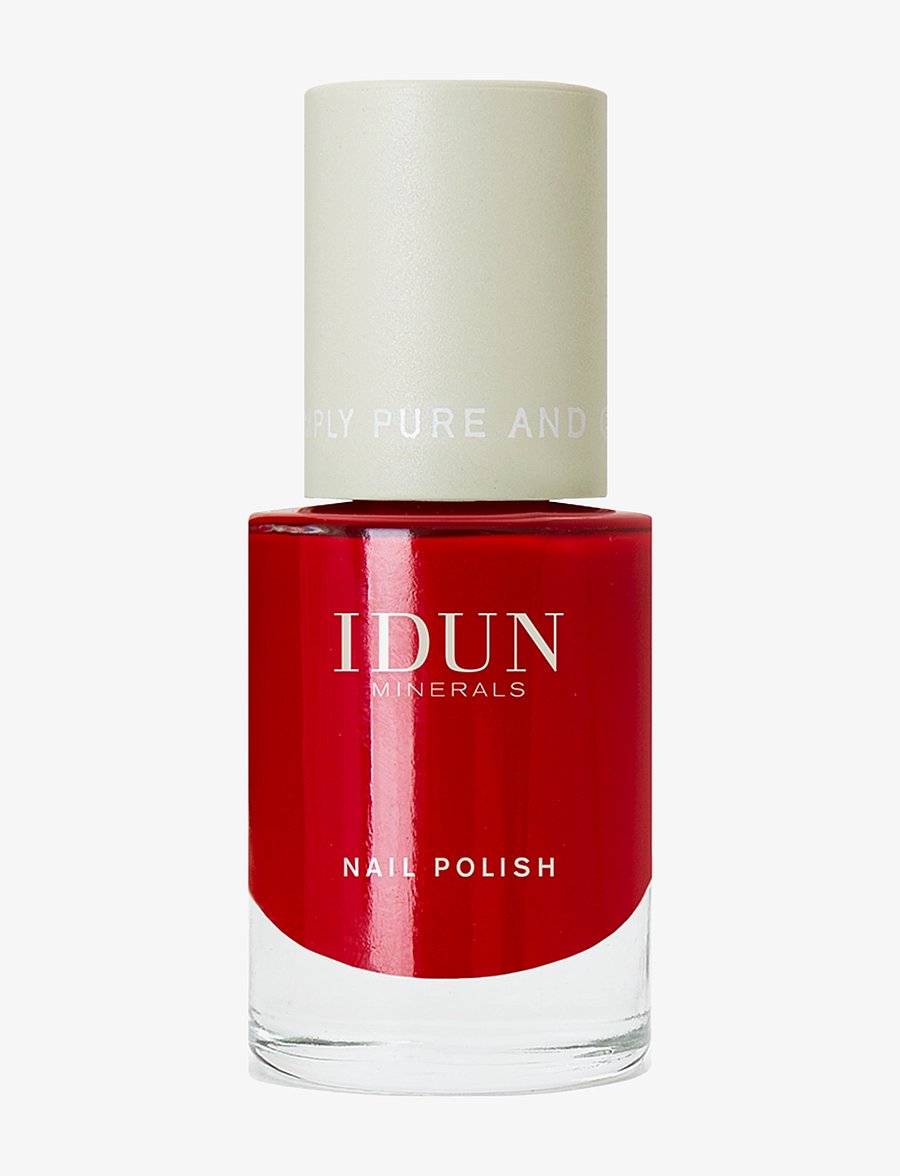 IDUN Minerals - Nail Polish Rubin - makeup - rubin - 0