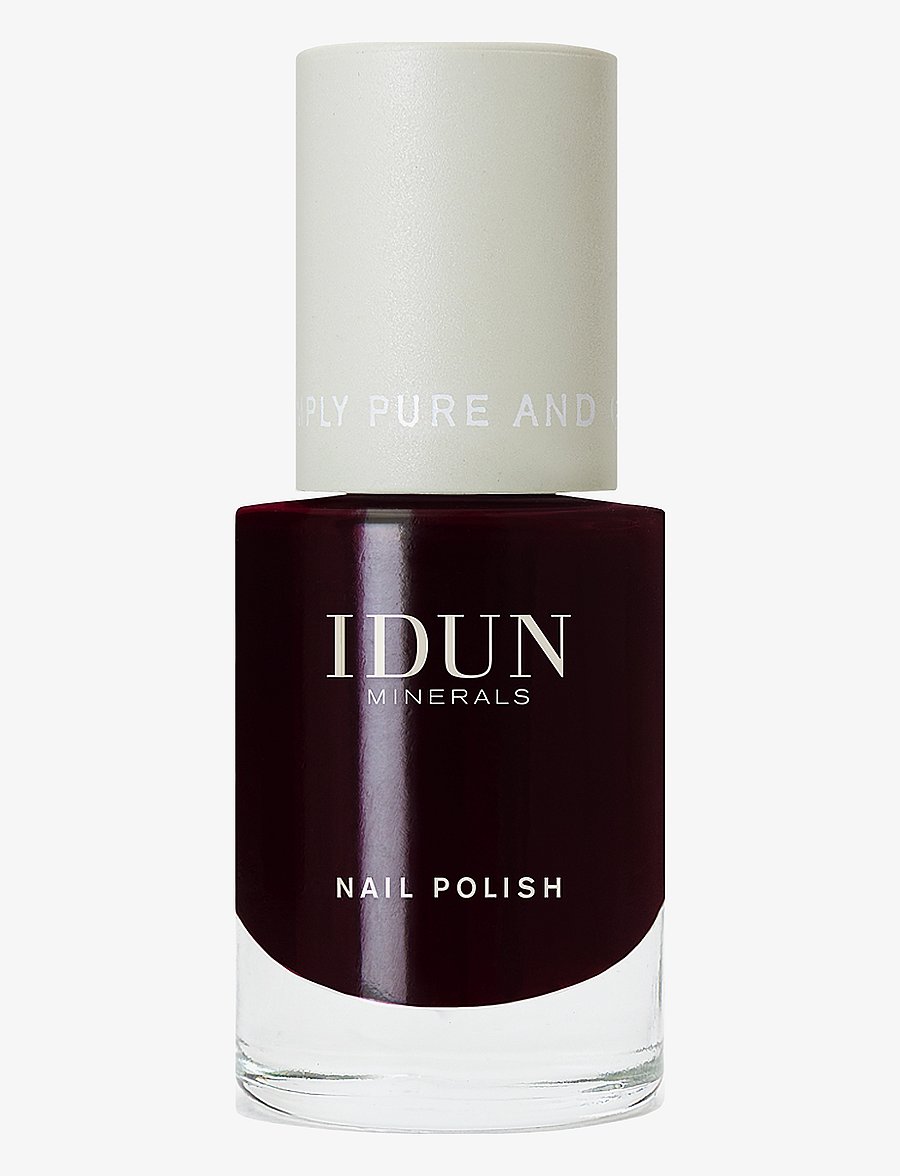 IDUN Minerals - Nail Polish Granat - makeup - granat - 0