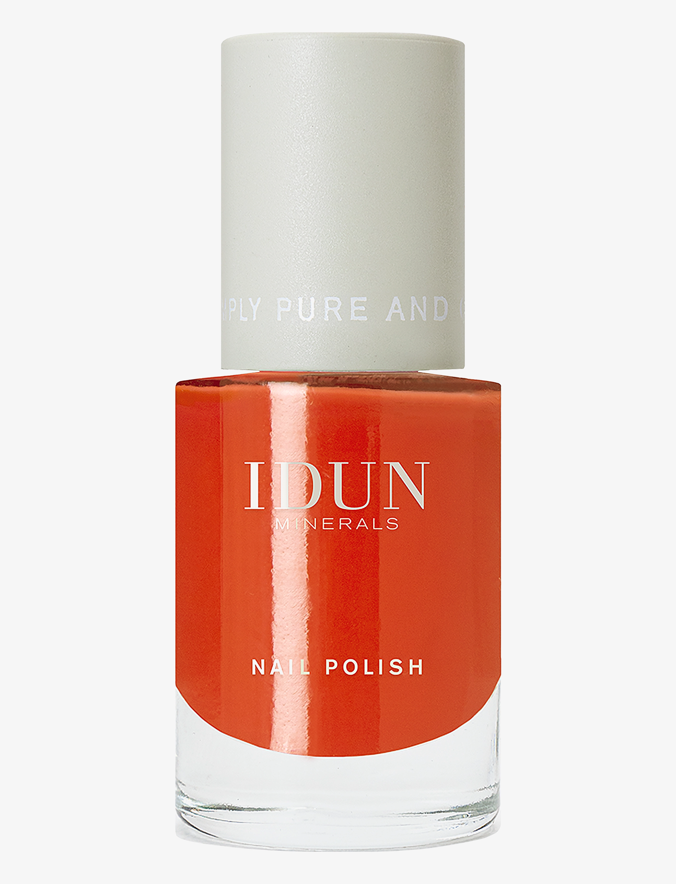 IDUN Minerals Nail Polish Karneol - Certificeret Veganske produkter - KARNEOL / orange