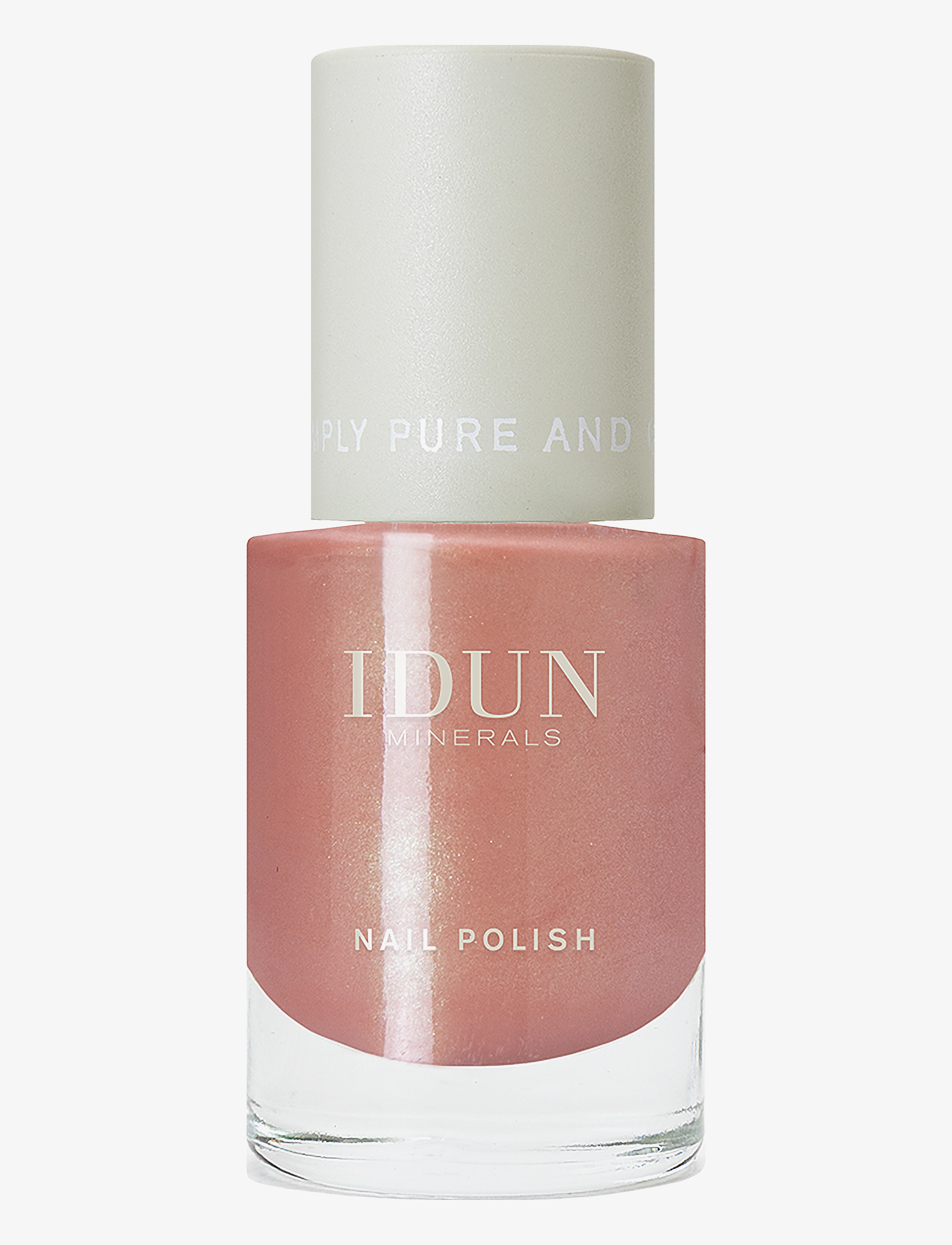 IDUN Minerals Nail Polish Turmalin, 11ml, Pink, Negle > Neglelak, Dame