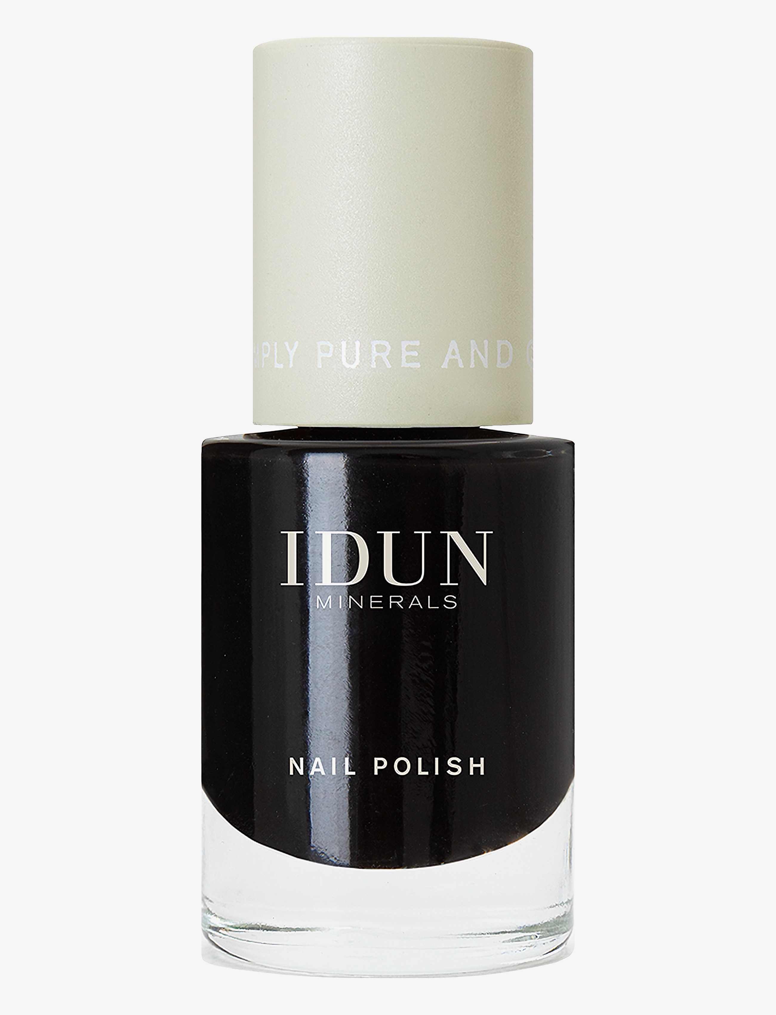 IDUN Minerals Nail Polish Onyx - Meik - ONYX / black