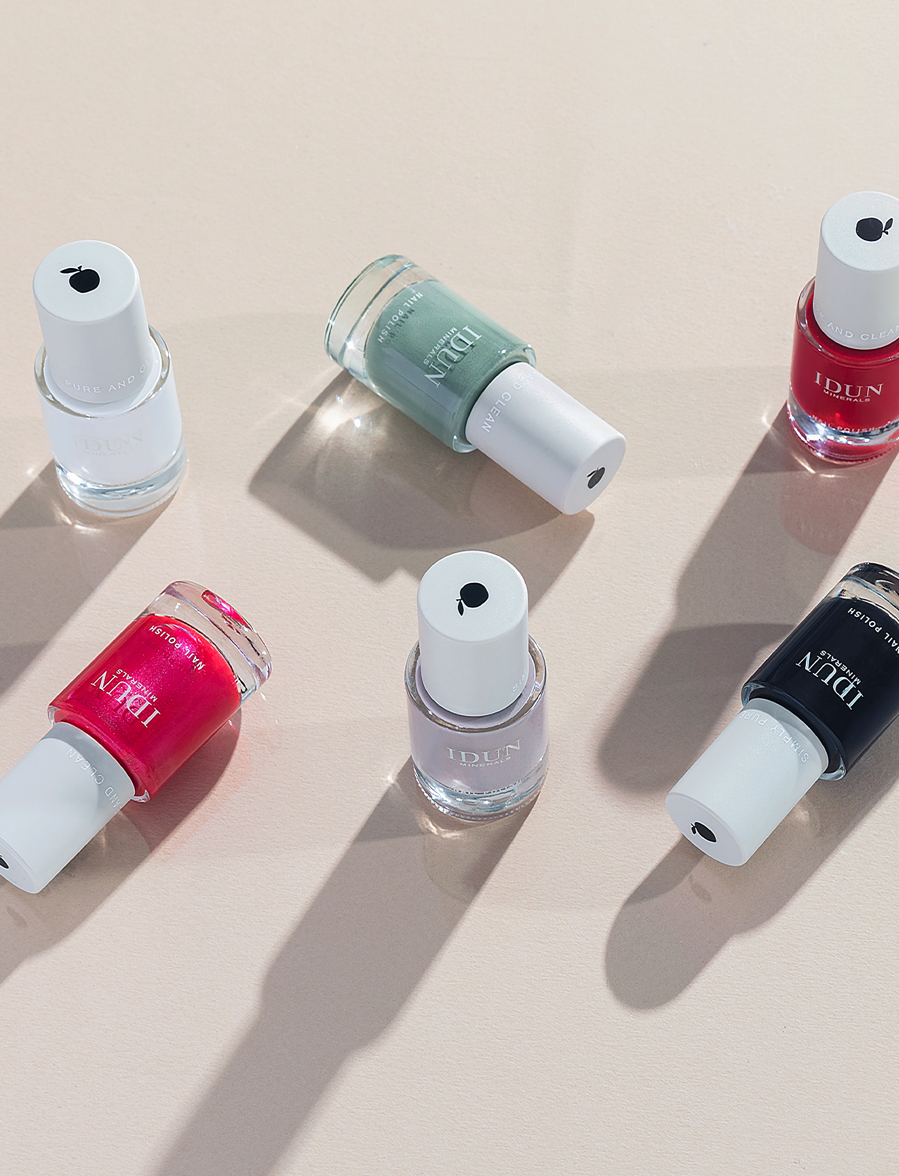 IDUN Minerals Nail Polish Jade, 11 ml, Green, Negle > Neglelak, Dame