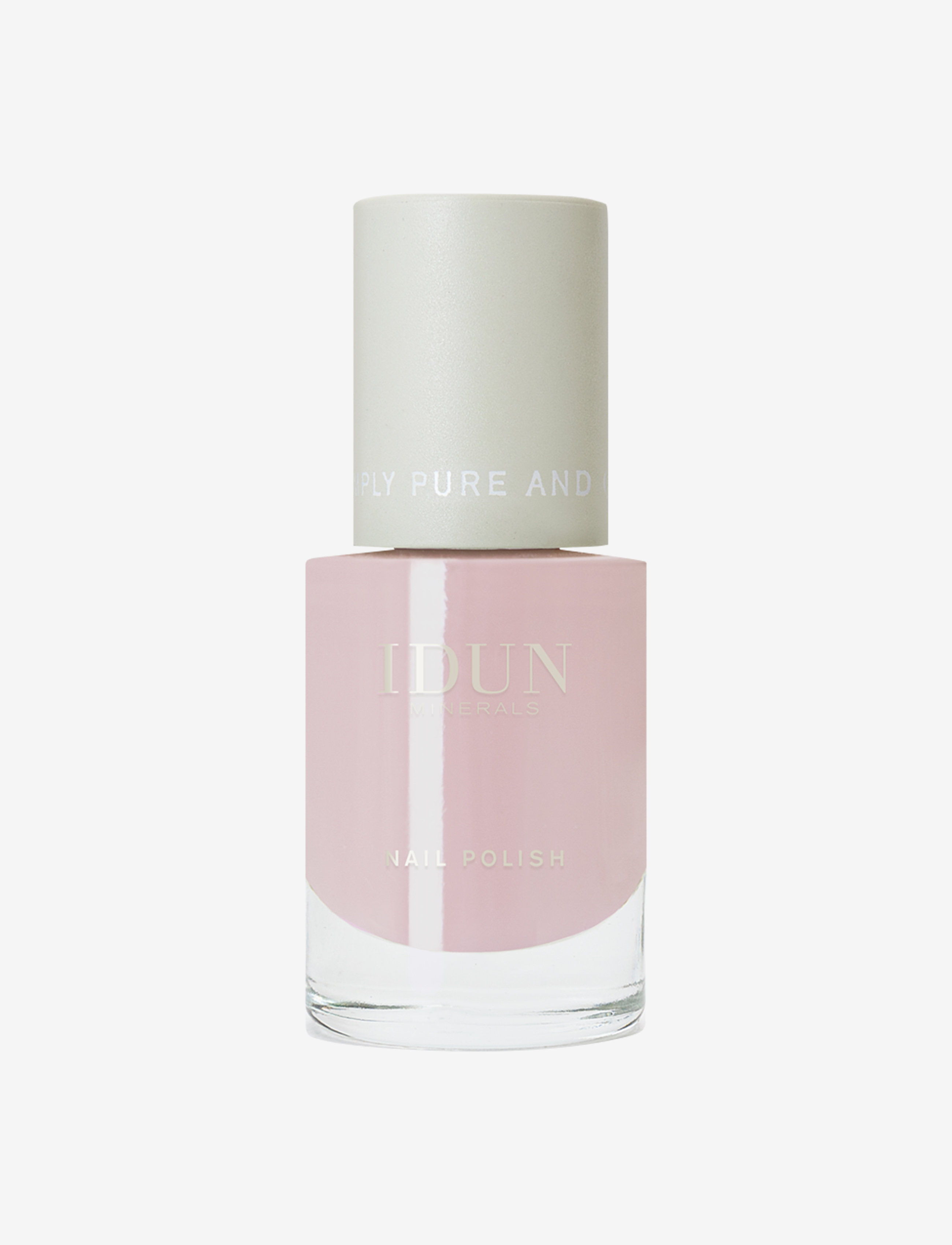 IDUN Minerals Nail Polish Lepidolit, Neglelak, Pink, Str: 11 ml