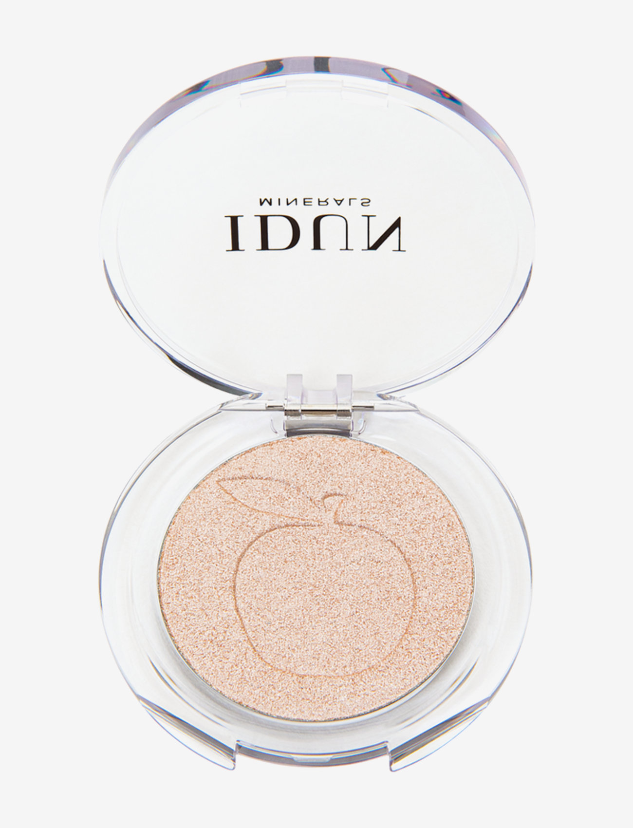 IDUN Minerals - Mineral Single Eyeshadow/Highlighter Fjällsippa - luomivärit - champagne/cream - 0