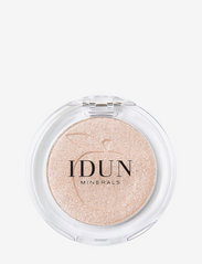 IDUN Minerals - Mineral Single Eyeshadow/Highlighter Fjällsippa - luomivärit - champagne/cream - 1