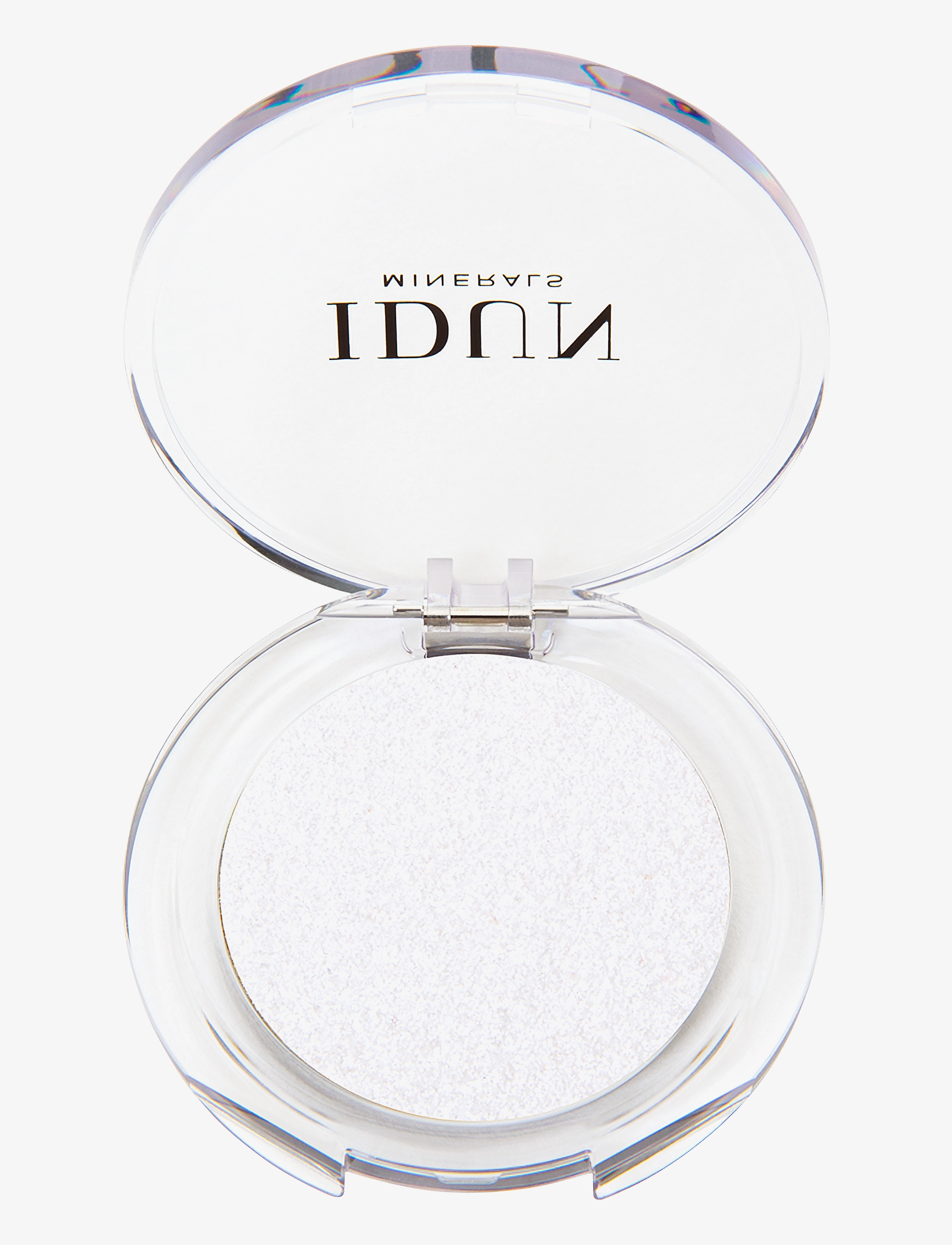 IDUN Minerals Mineral Single Eyeshadow Snöflinga - Certificeret Veganske produkter - SNÖFLINGA / clear