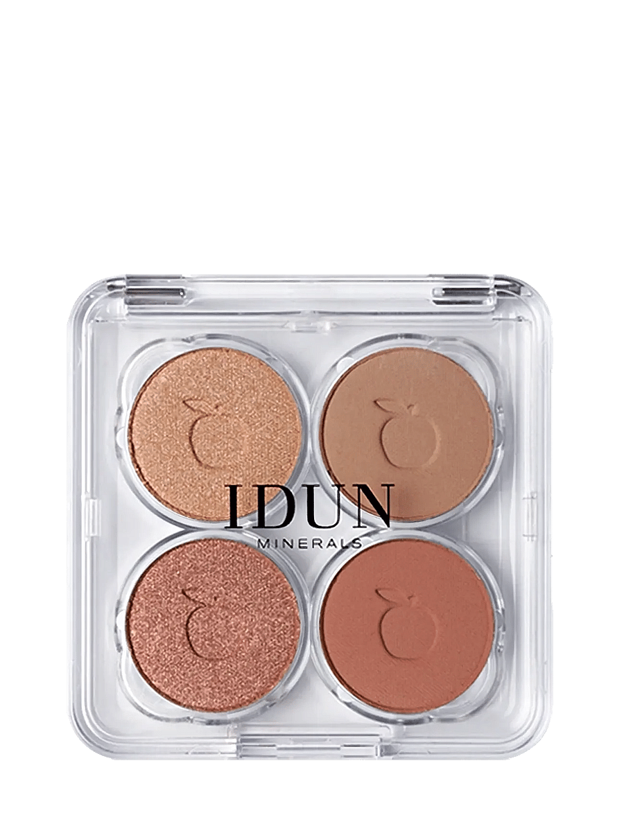 IDUN Minerals - Mineral Eyeshadow Palette - Øjne & bryn - nyponros - 1