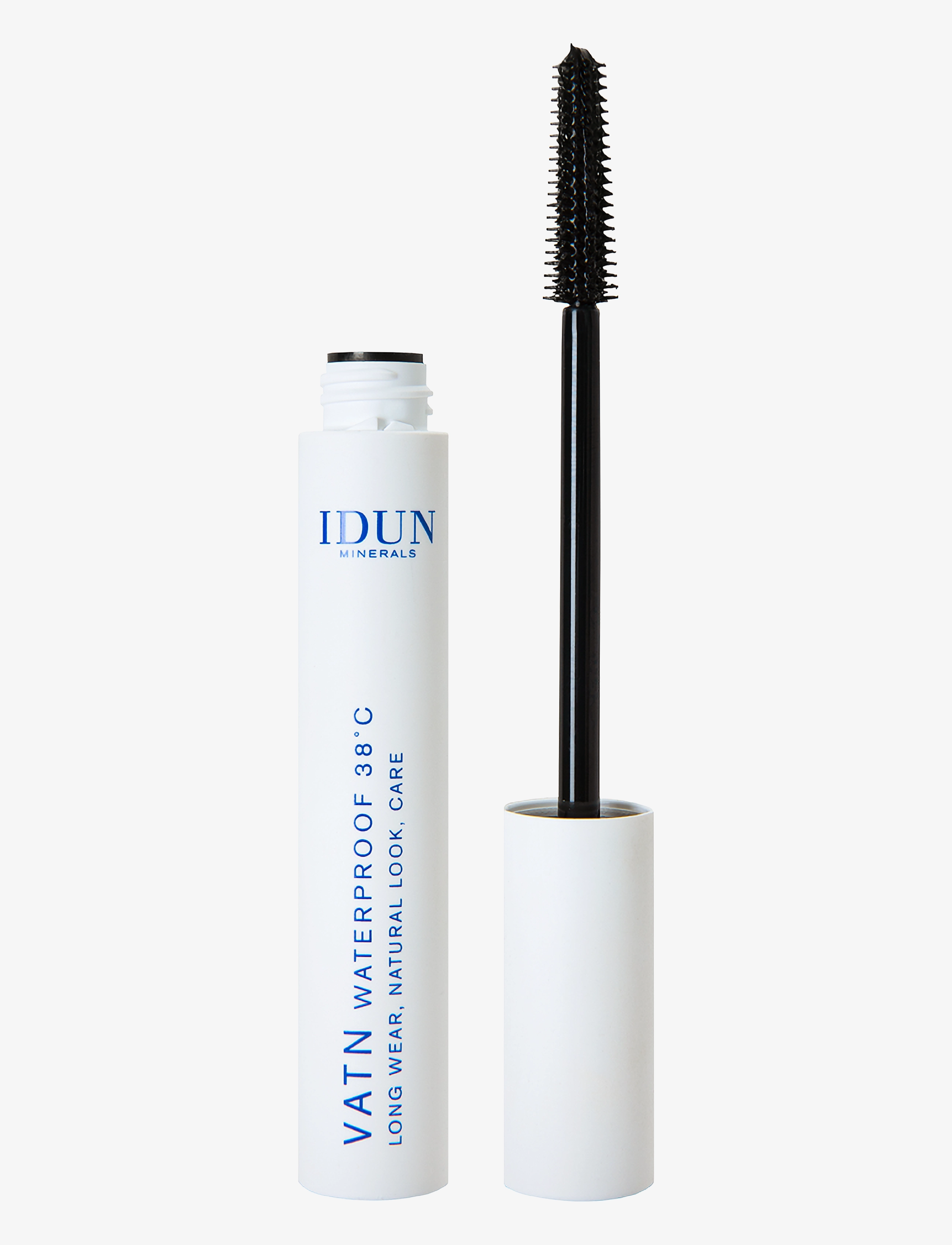 IDUN Minerals Mascara Vatn Waterproof 38°C - Makeup - BLACK / black