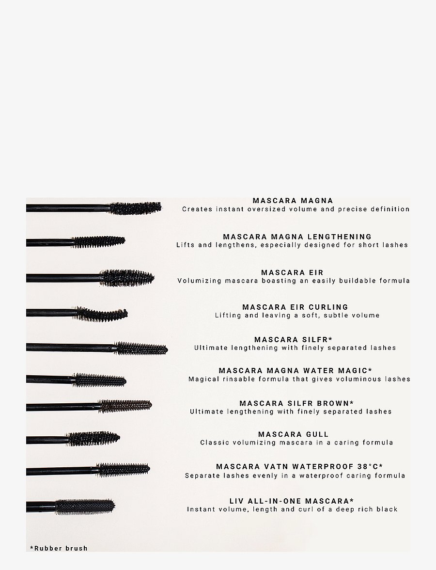 IDUN Minerals - Liv All-In-One Mascara - silmad ja kulmud - black - 3