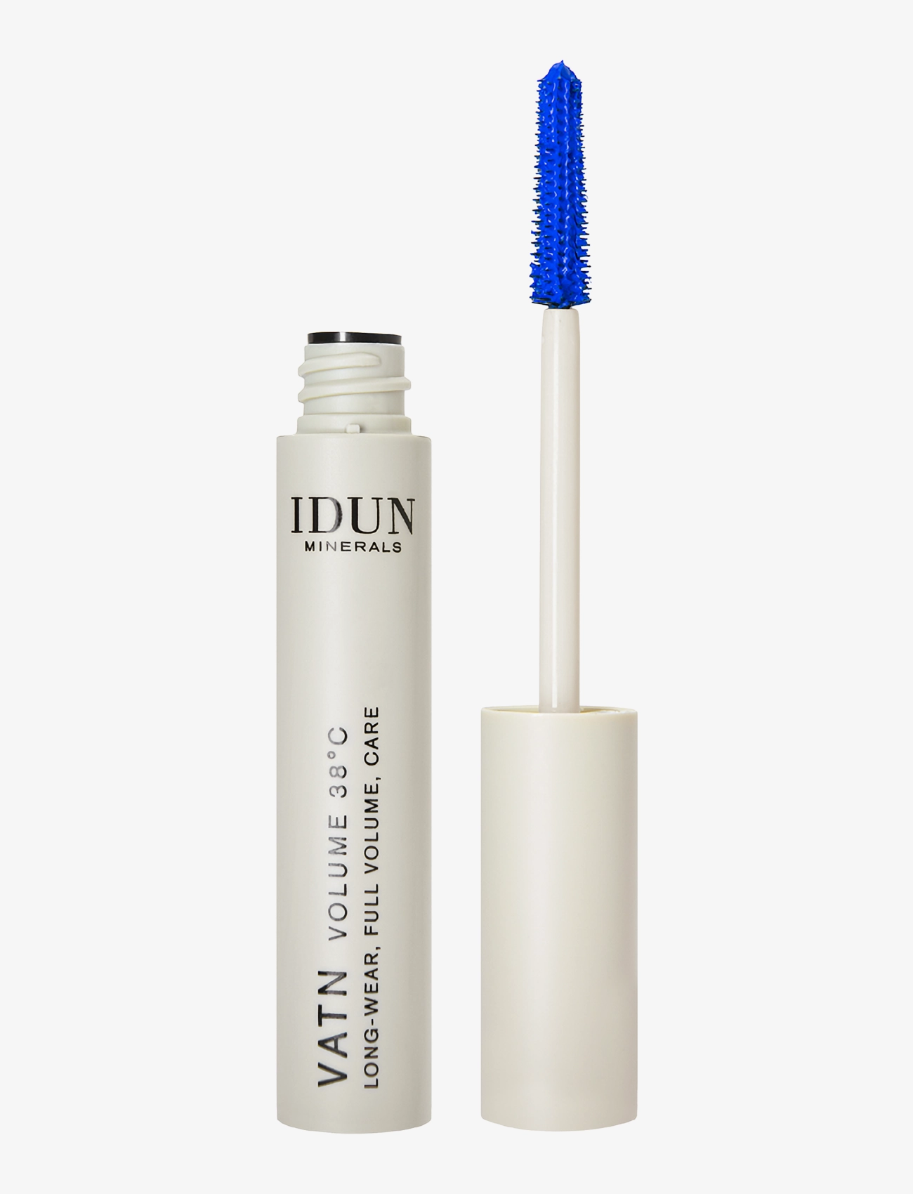 IDUN Minerals Mascara Vatn Volume Blue 38°C, Mascara, Blå, Str: 9 ML