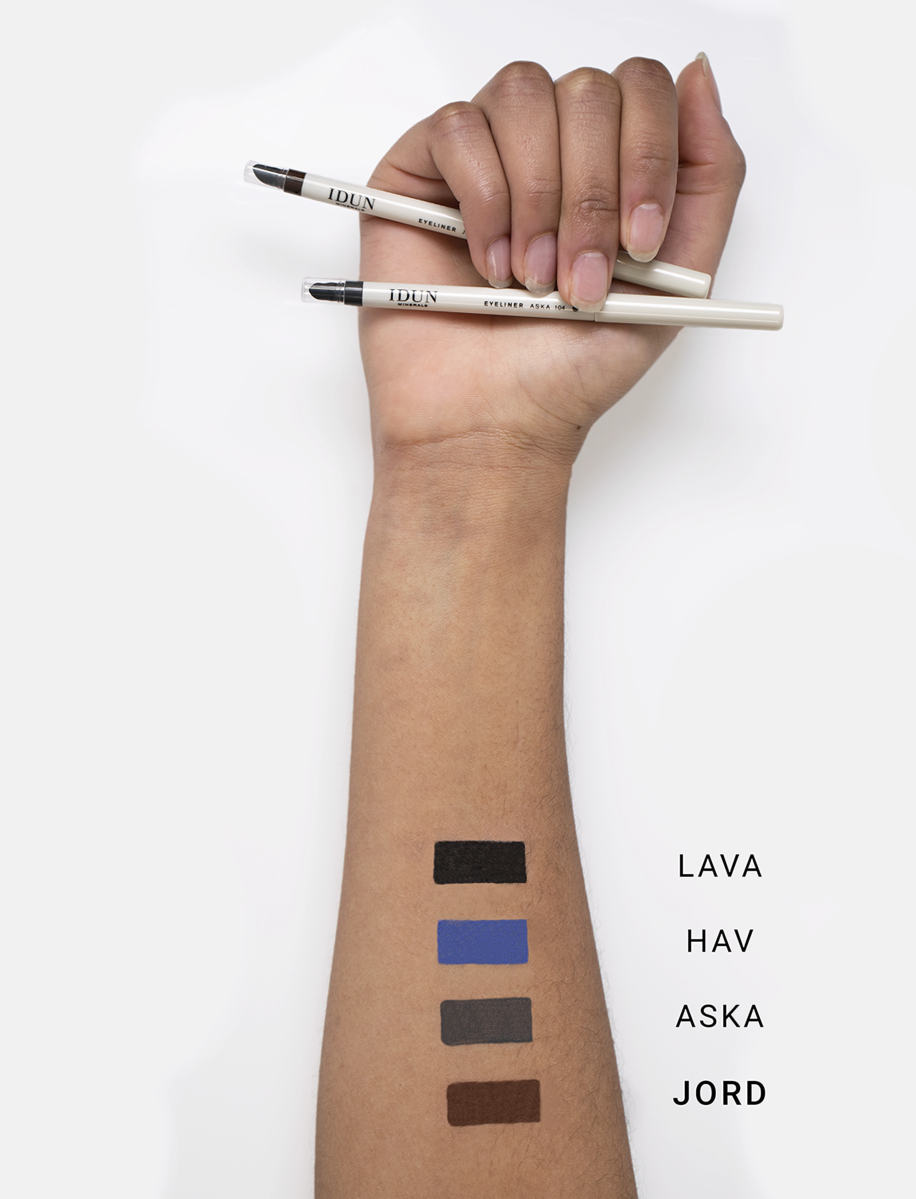 IDUN Minerals - Creamy Eyeliner Jord - smink - brown - 3