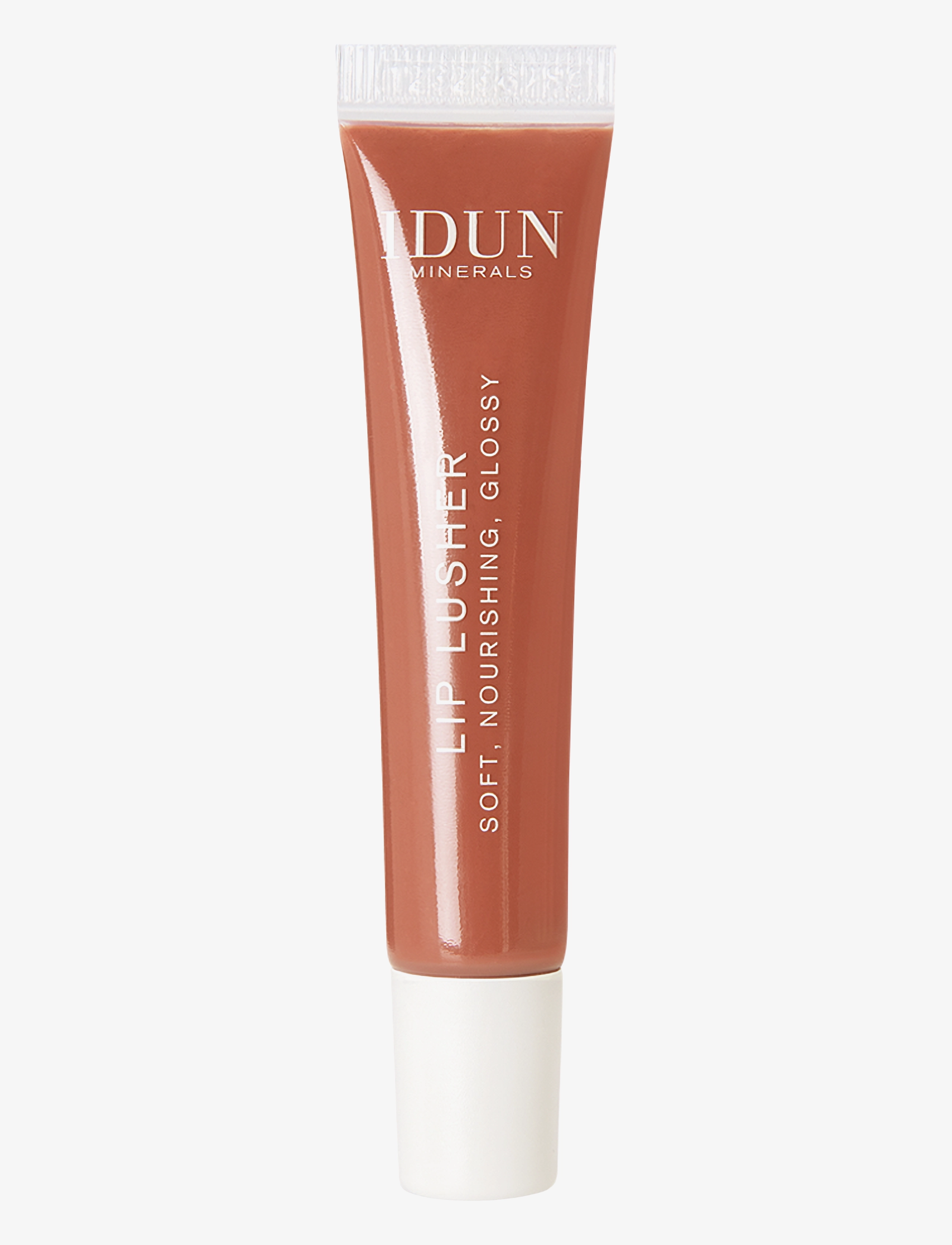 IDUN Minerals Lip Lusher Lydia, 8 ml, Brown, Læber > Lipgloss, Dame