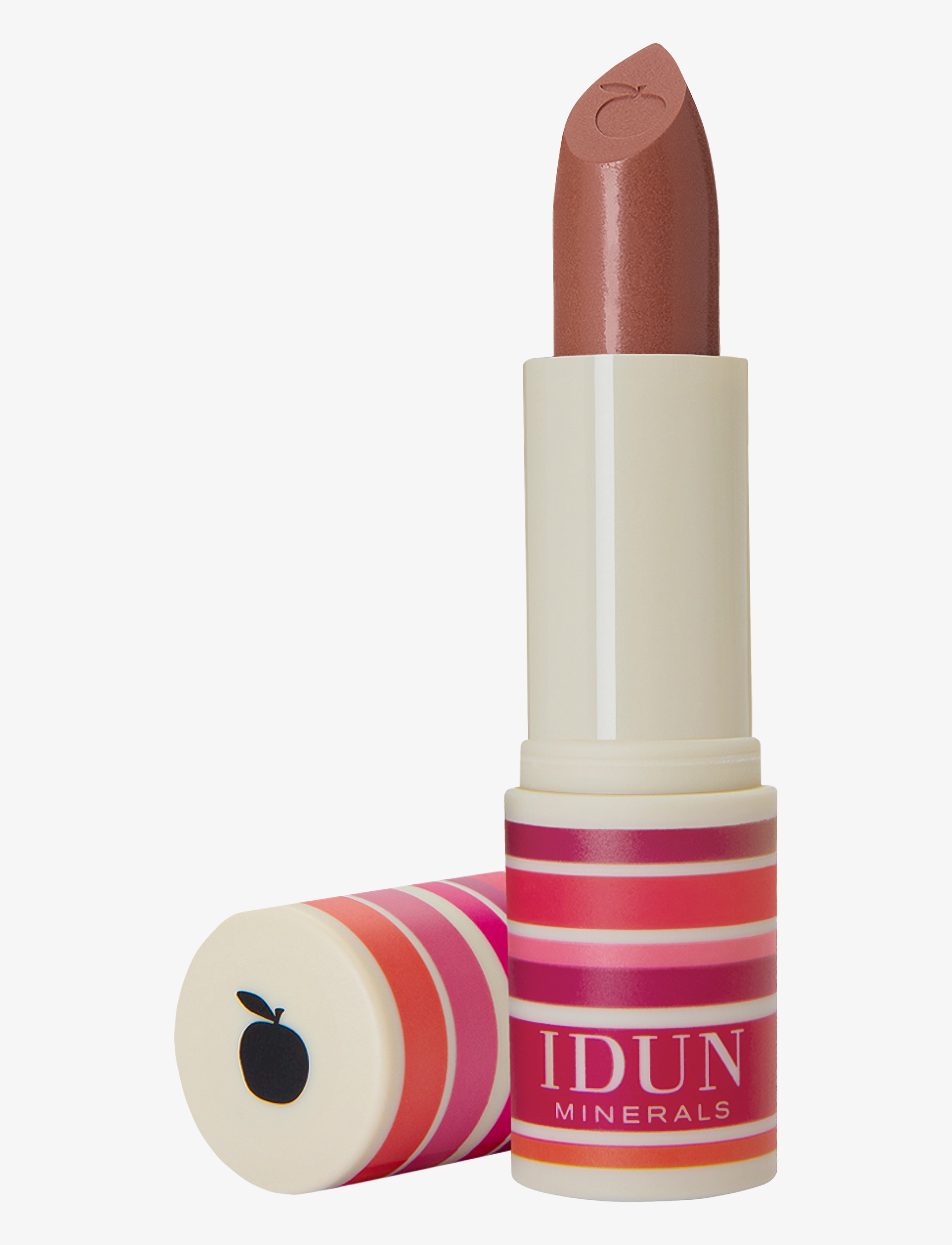 IDUN Minerals Matte Lipstick Lingon, Læbestift, Brun, Str: 4G