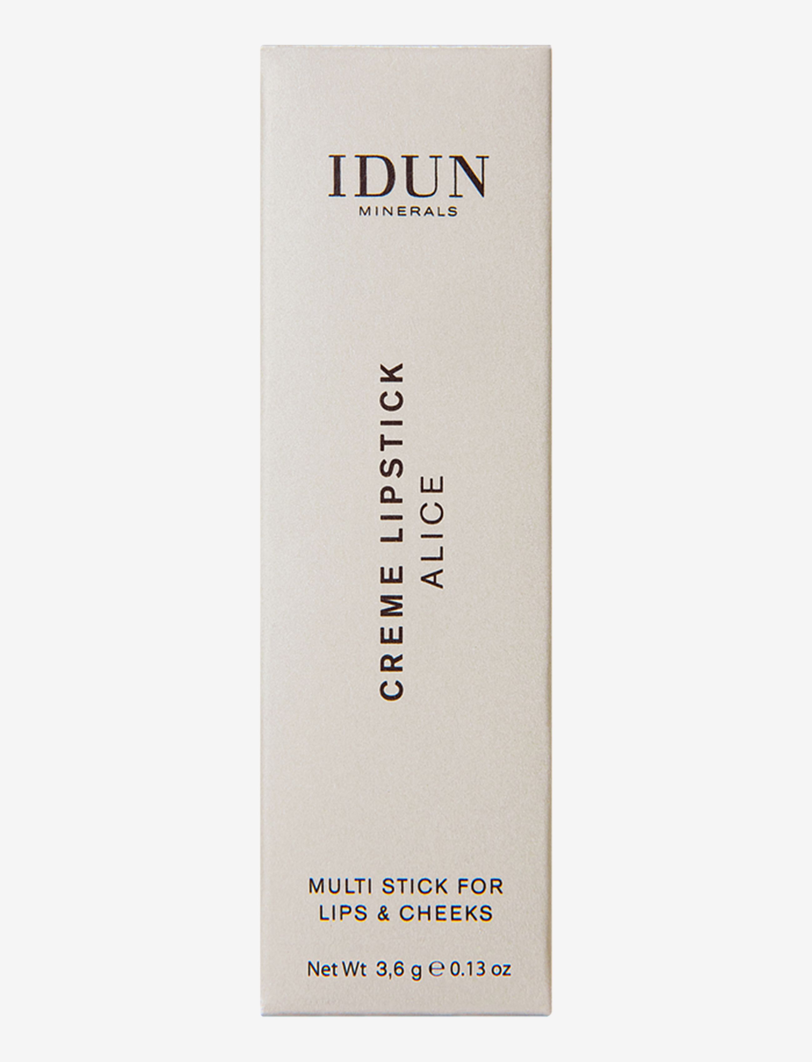 IDUN Minerals - Creme Lipstick Alice - klar for date night - alice - 1