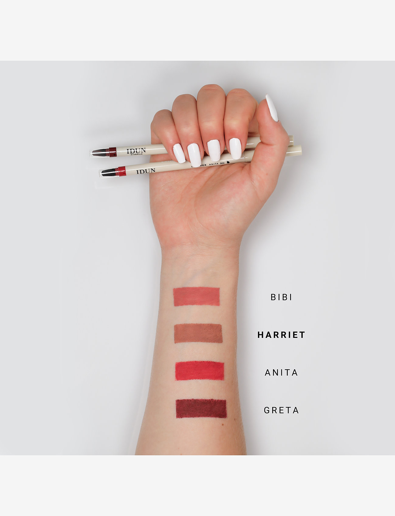 IDUN Minerals - IDUN Minerals Lipliner - redo för date night - harriet - 3