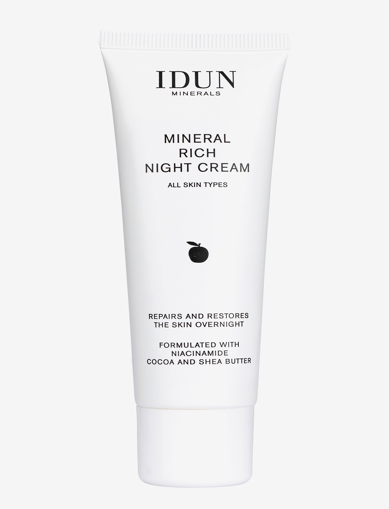 IDUN Minerals Mineral Rich Night Cream, Night Creme, Nude, Str: 50 ml