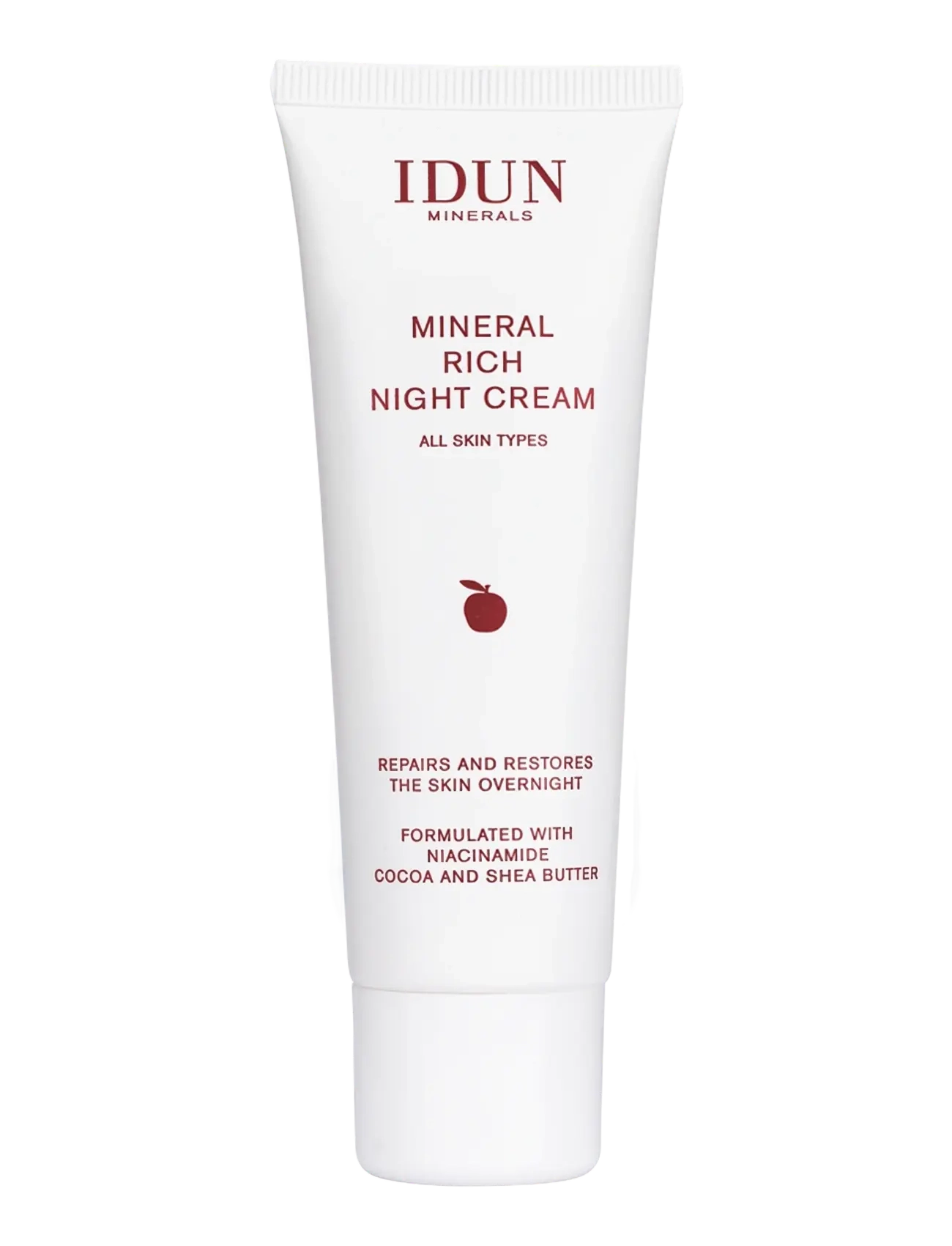 IDUN Minerals Mineral Rich Day Cream, Night Creme, Nude, Str: 50 ml