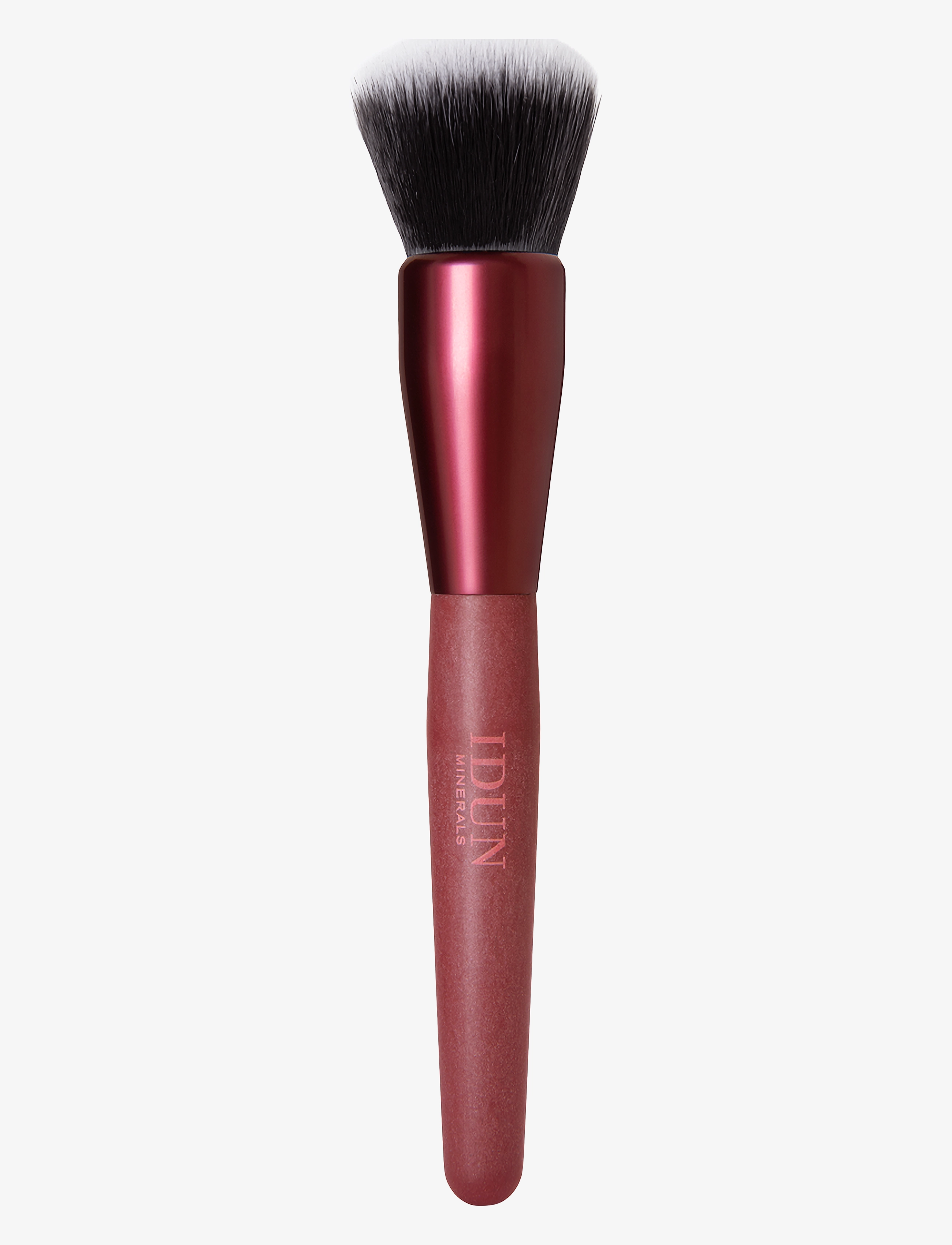 IDUN Minerals Pro Soft Kabuki Brush - Made With Care - CLEAR / undefined