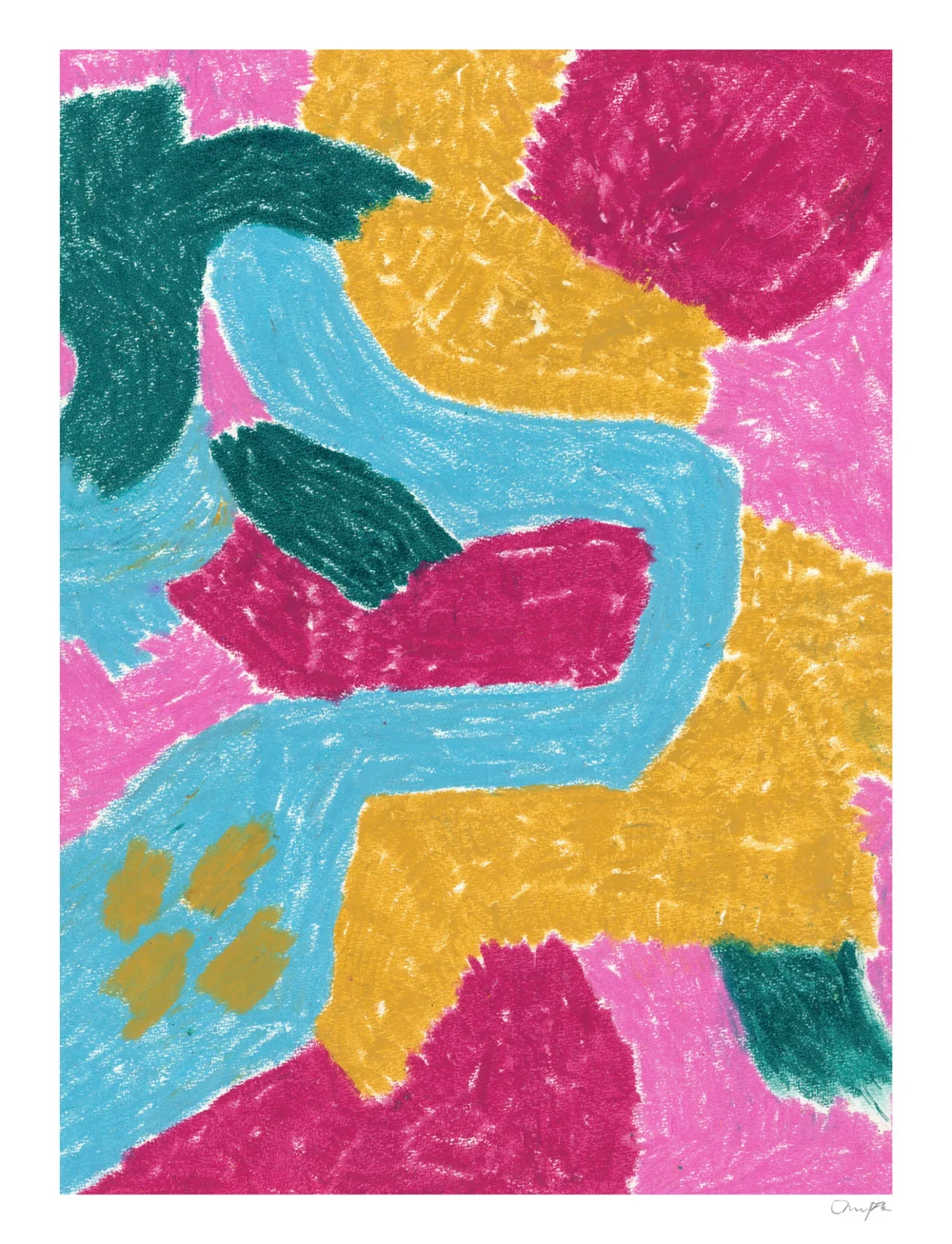 If Walls Could Talk - Abstract 02 - grafische muster - multi-colored - 3