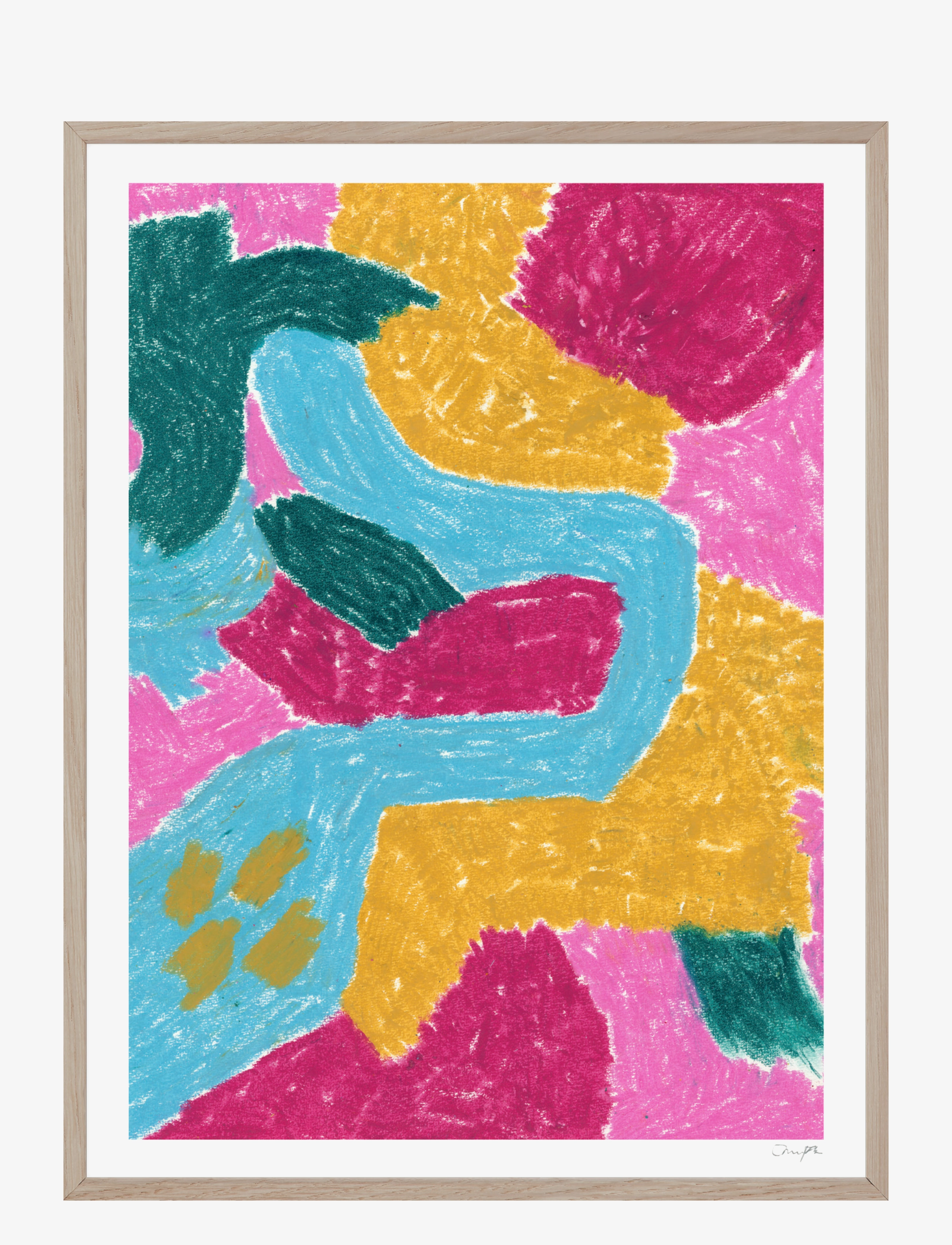 If Walls Could Talk Abstract 02 - Graphical patterns - MULTI-COLORED / multi