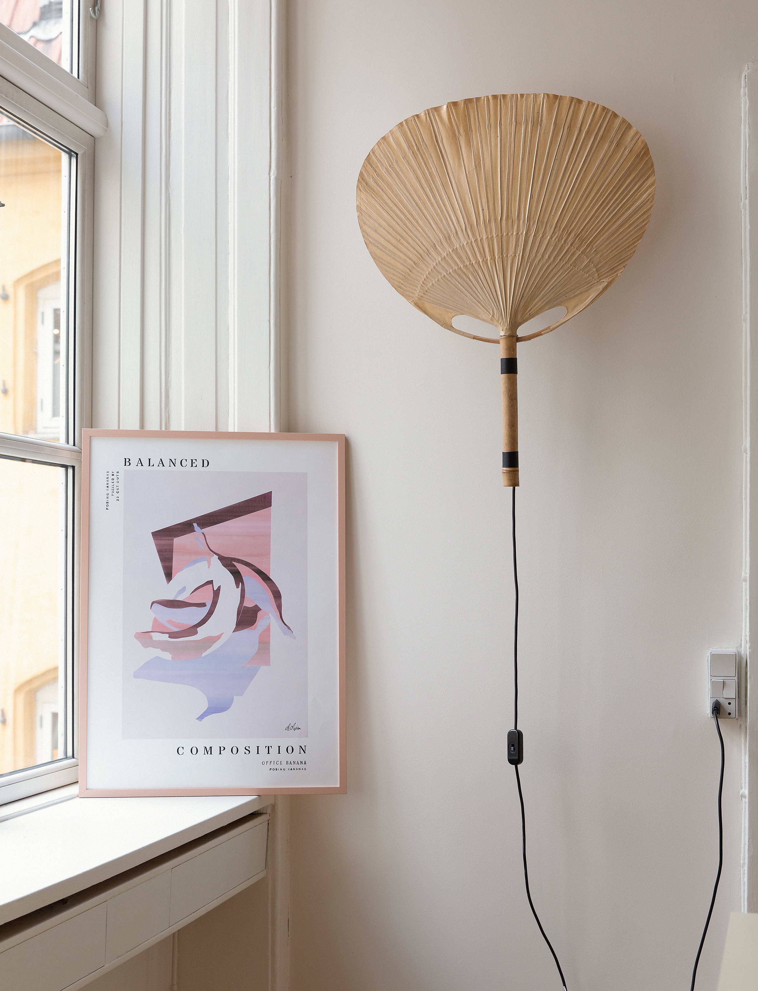 If Walls Could Talk Balanced Composition, 50X70 cm, Posters, Mehrfarbig/gemustert - Graphical Patterns, Homeware