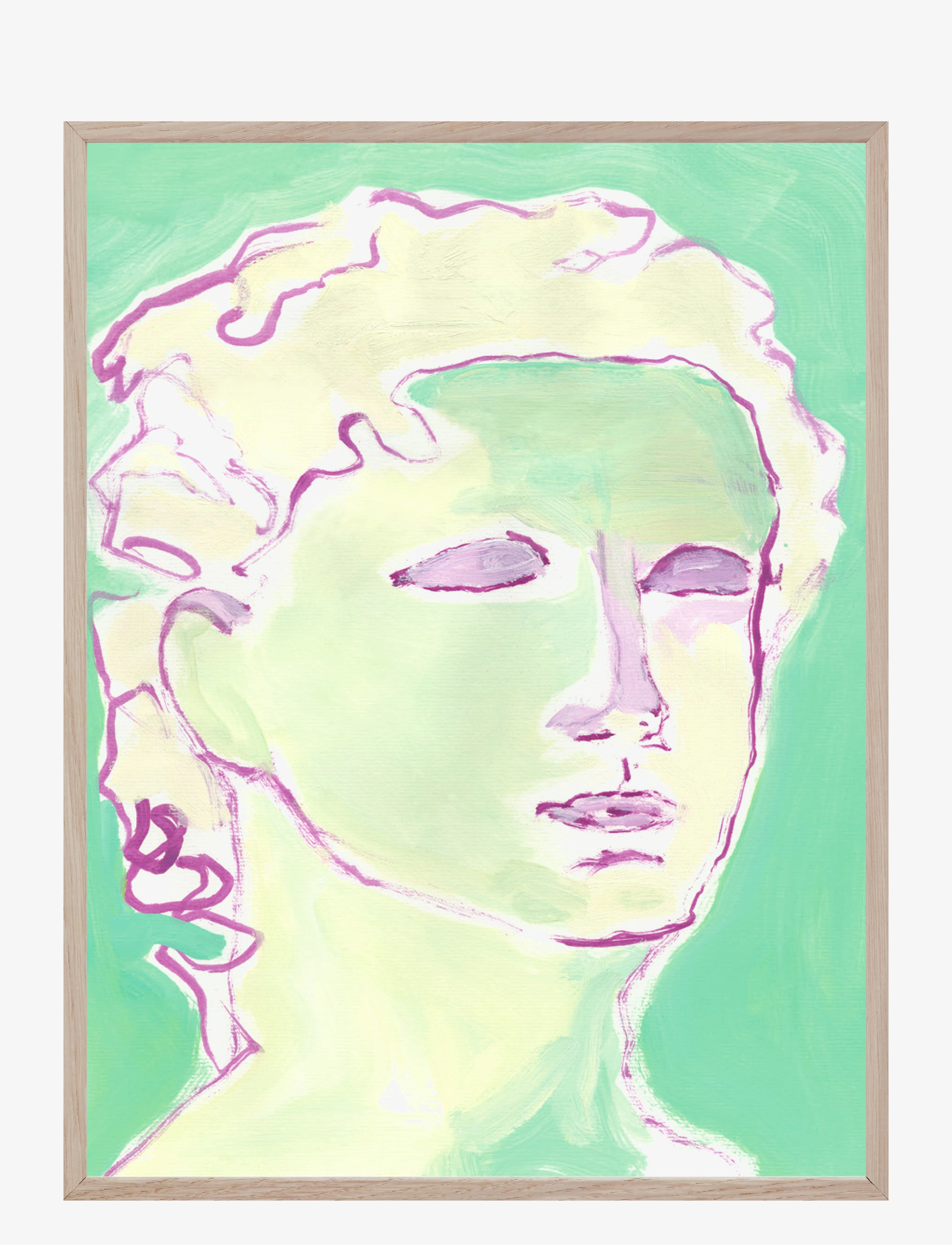 If Walls Could Talk Blinded By The Light, Illustrations, Multi/mønstret, Str: 70X100CM