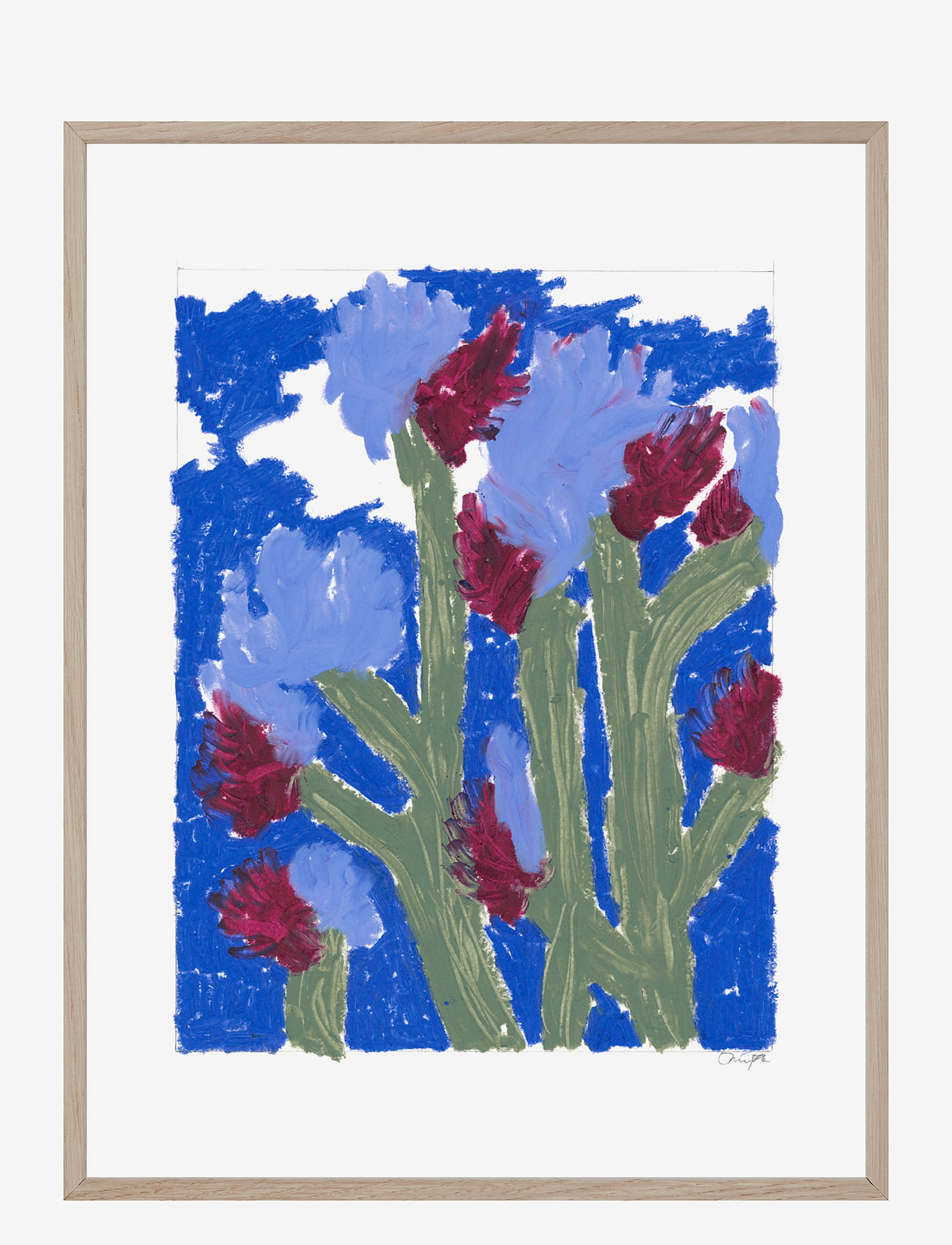 If Walls Could Talk - Blue Skies Blue Flowers - laveste priser - multi-colored - 0