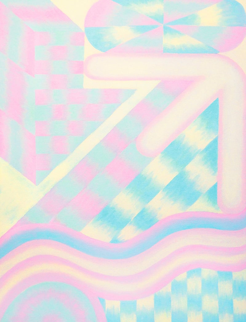 If Walls Could Talk - Composition With Arrow No. 1 - madalaimad hinnad - multi-colored - 1