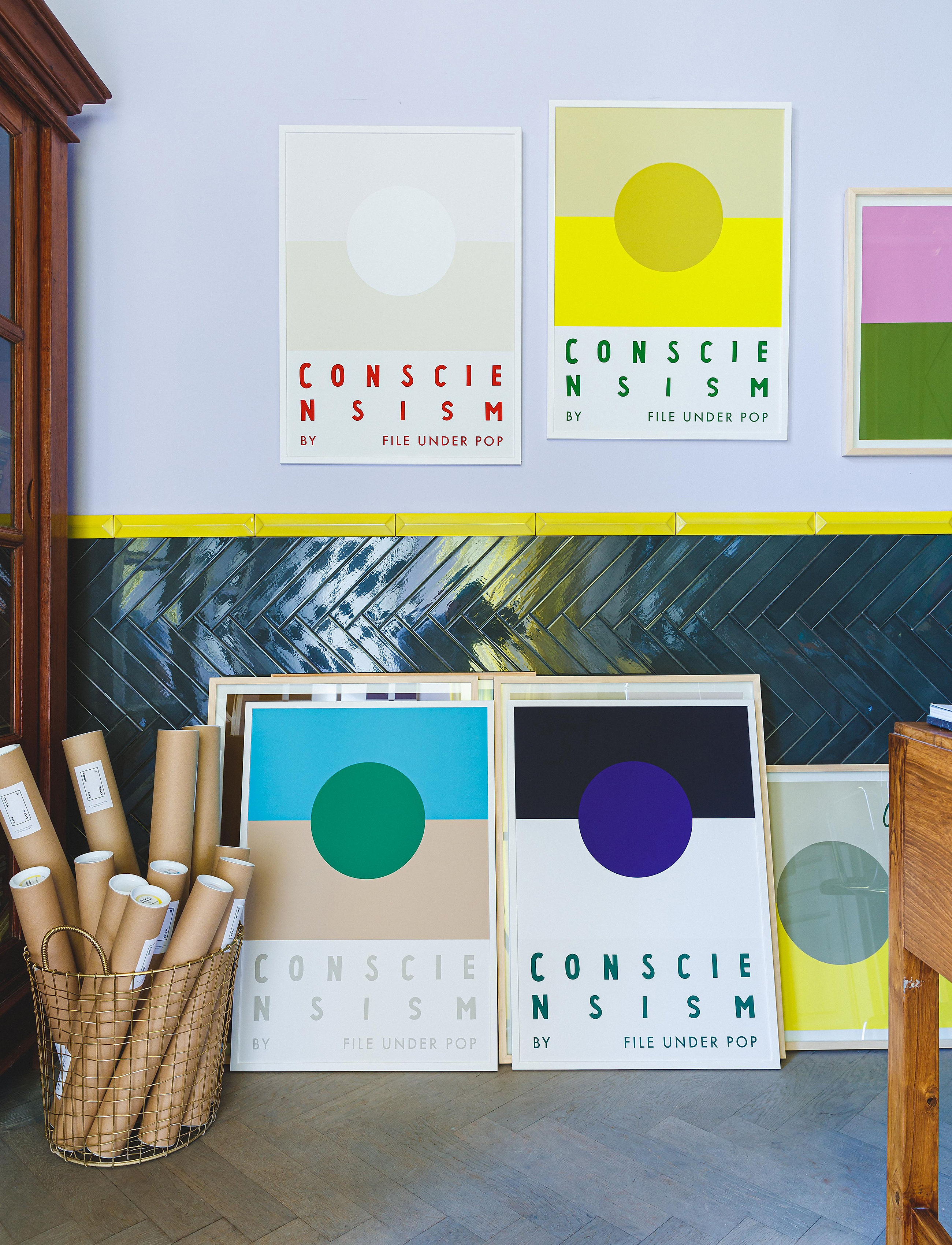 If Walls Could Talk - Consciensism No. 03 - graphical patterns - multi-colored - 2