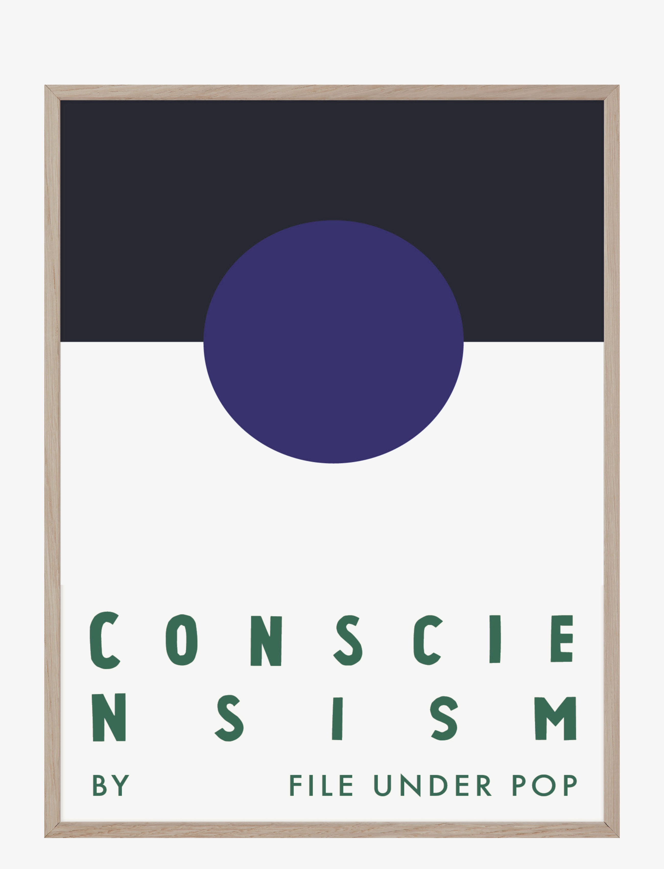IF WALLS COULD TALK Consciensism No. 03 Patterned - 30X40CM - Unisex