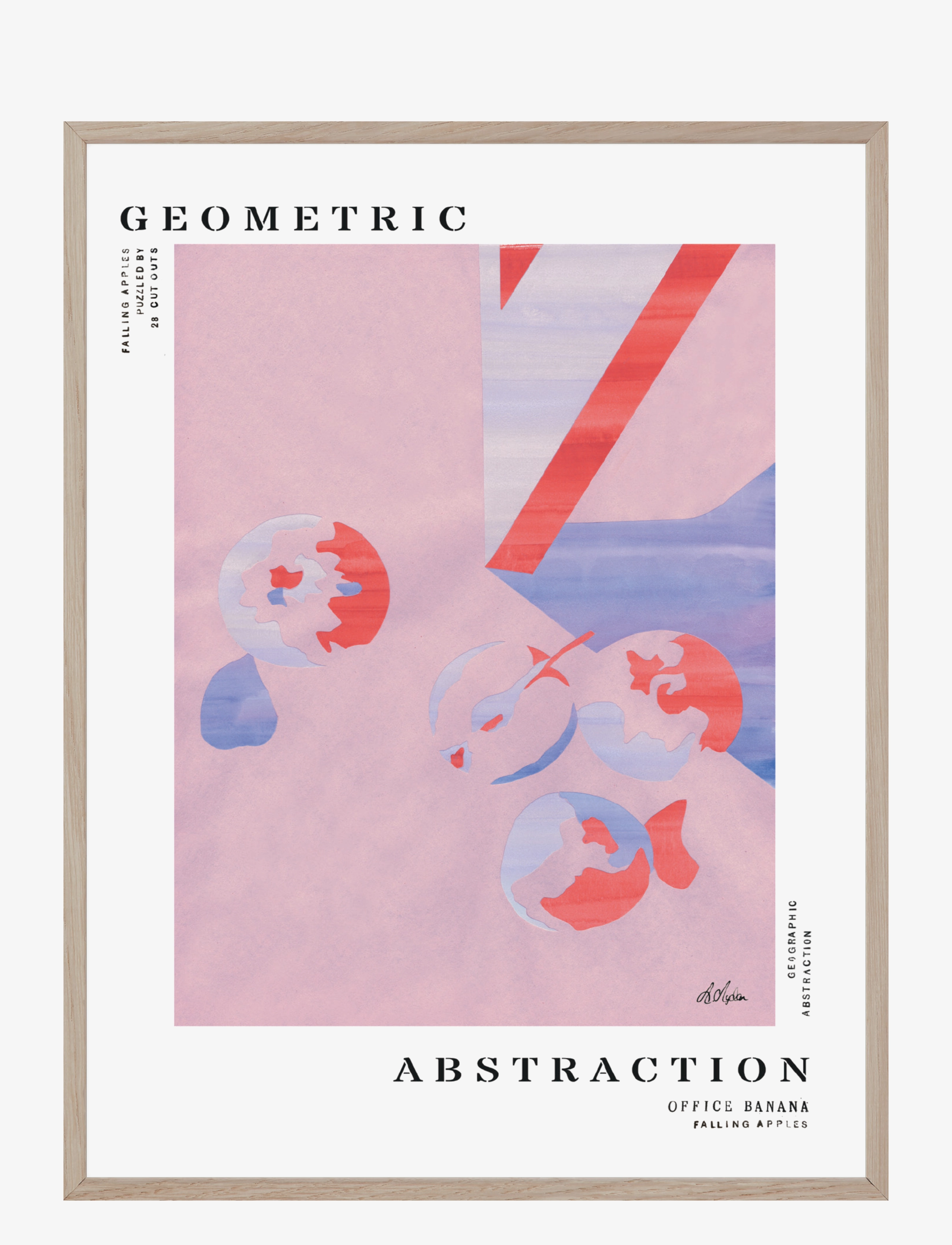 If Walls Could Talk Geometric Abstraction - Visa allt - MULTI-COLORED / multi