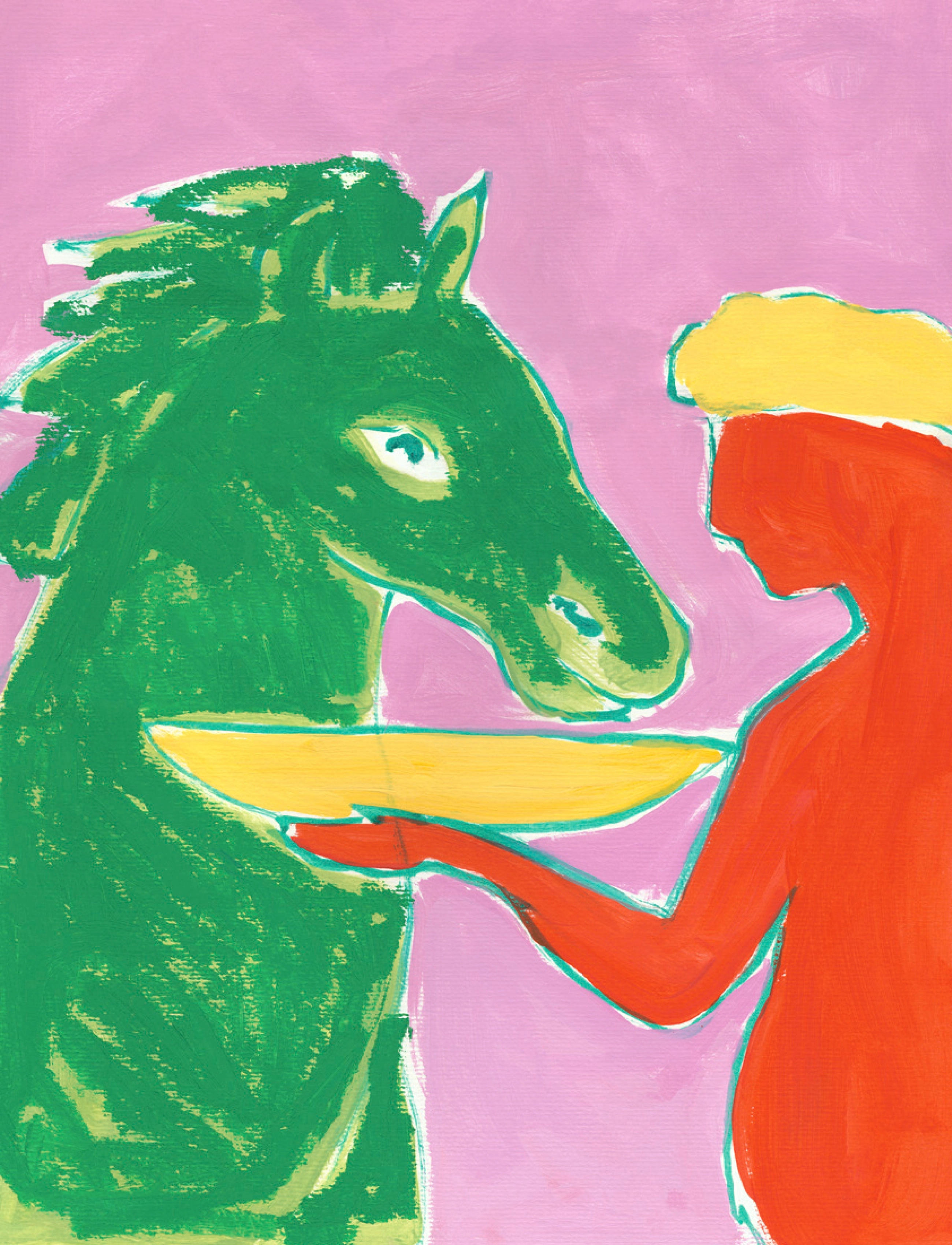 If Walls Could Talk - I'm sorry but I don't eat grass - tiere - multi-colored - 2