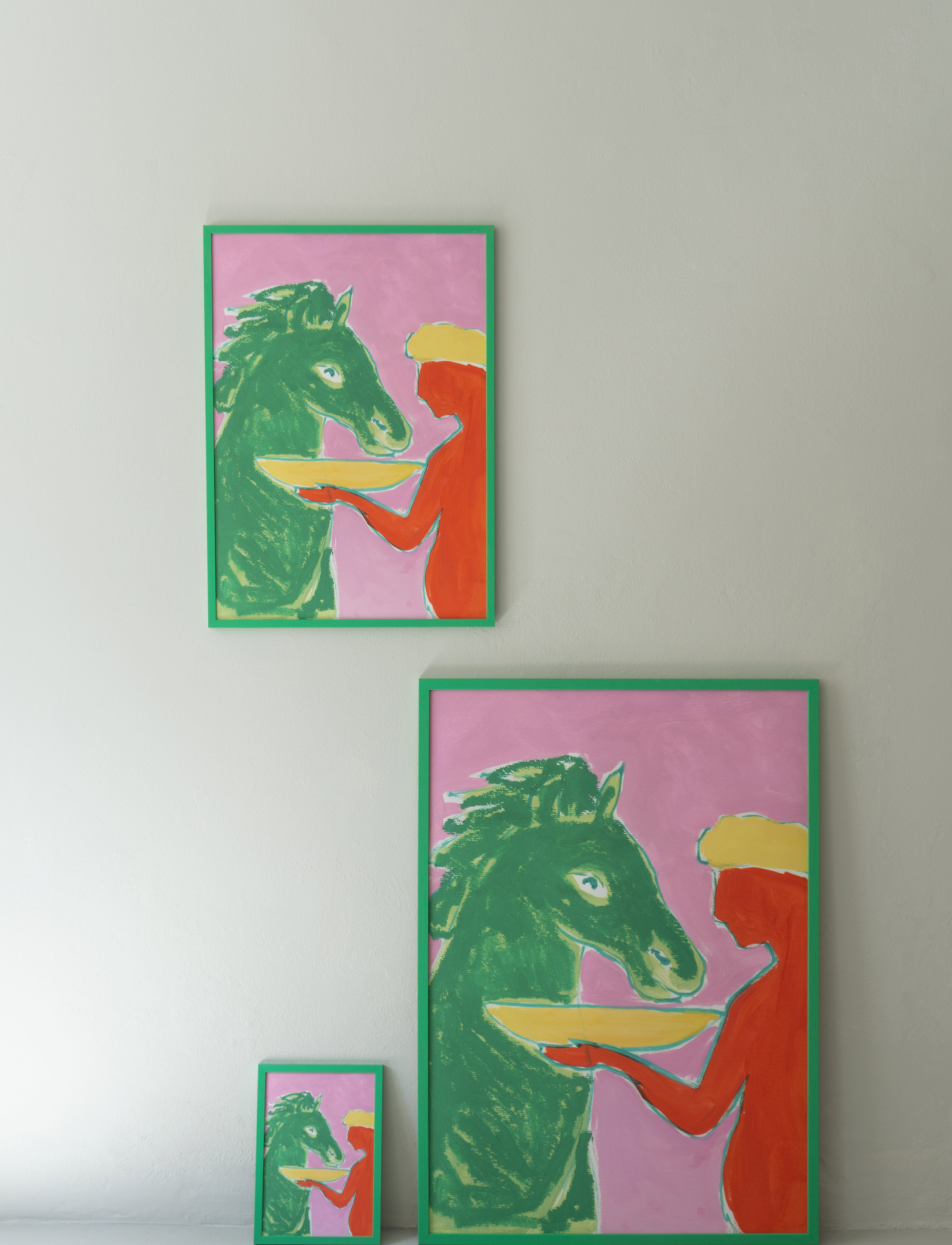 If Walls Could Talk I'm Sorry But I Don't Eat Grass, 70X100 cm, Posters, Mehrfarbig/gemustert - Animals, Homeware