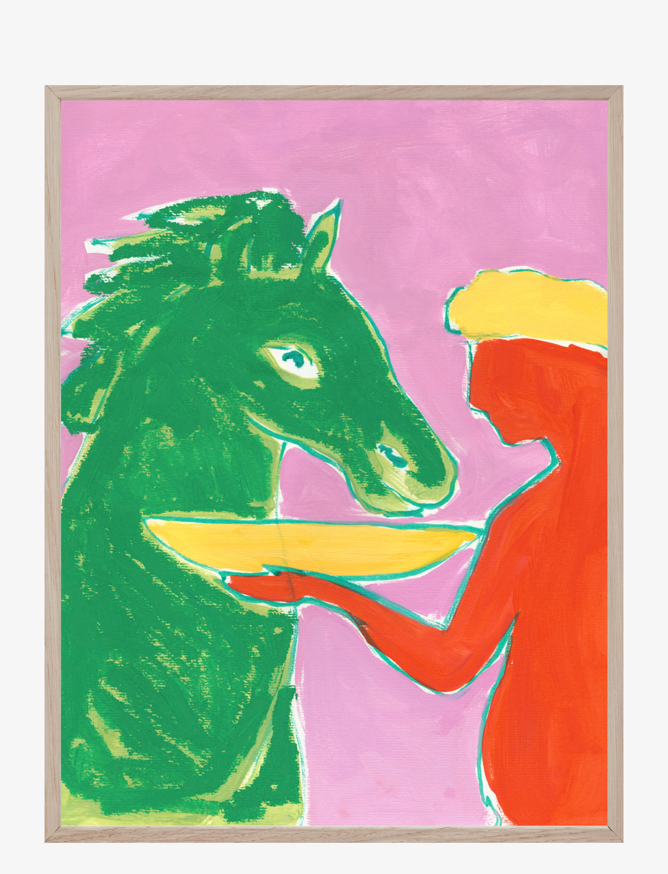IF WALLS COULD TALK I'm Sorry But I Don't Eat Grass Patterned - 70X100CM - Unisex