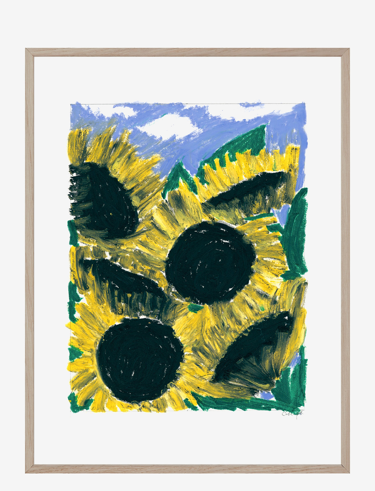 If Walls Could Talk - Sun and Sunflowers - botanisk - multi-colored - 0