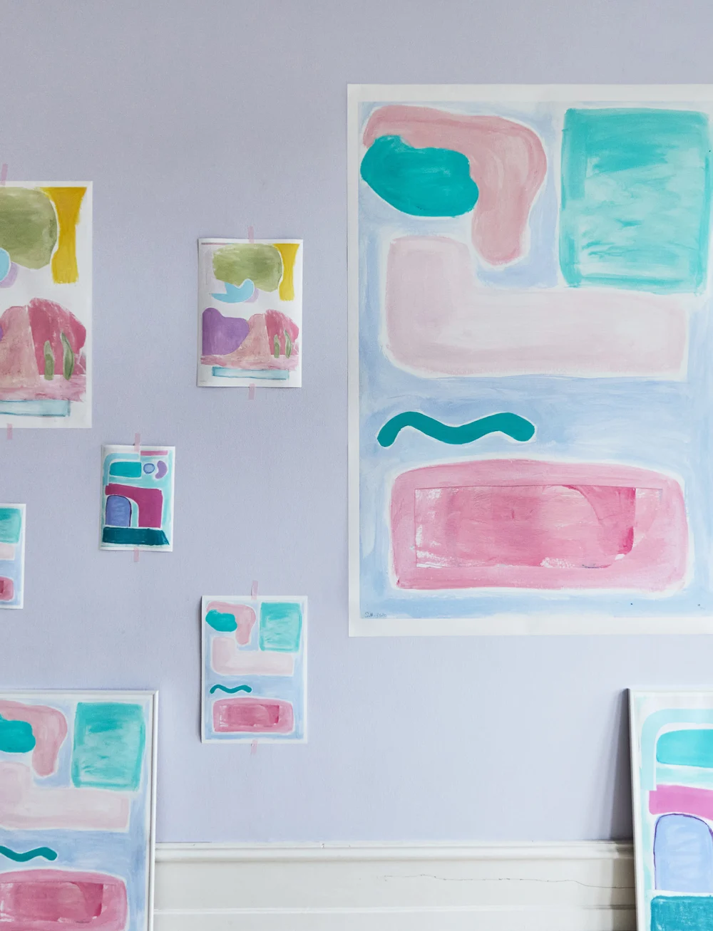 If Walls Could Talk - Untitled 3 - grafische muster - multi-colored - 1