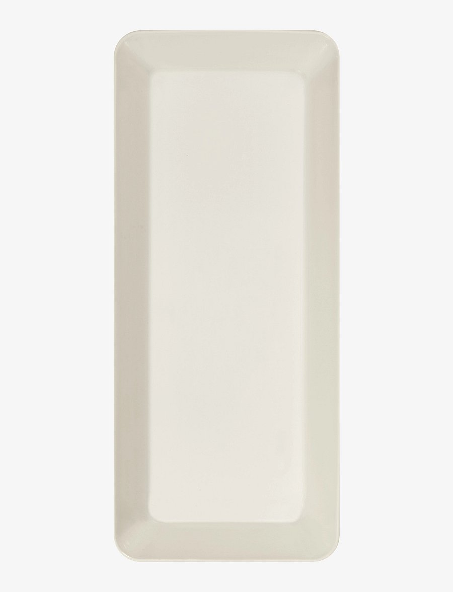 Iittala - Teema platter 16x37cm white - vaagnad ja roogade serveerimisalused - white - 0