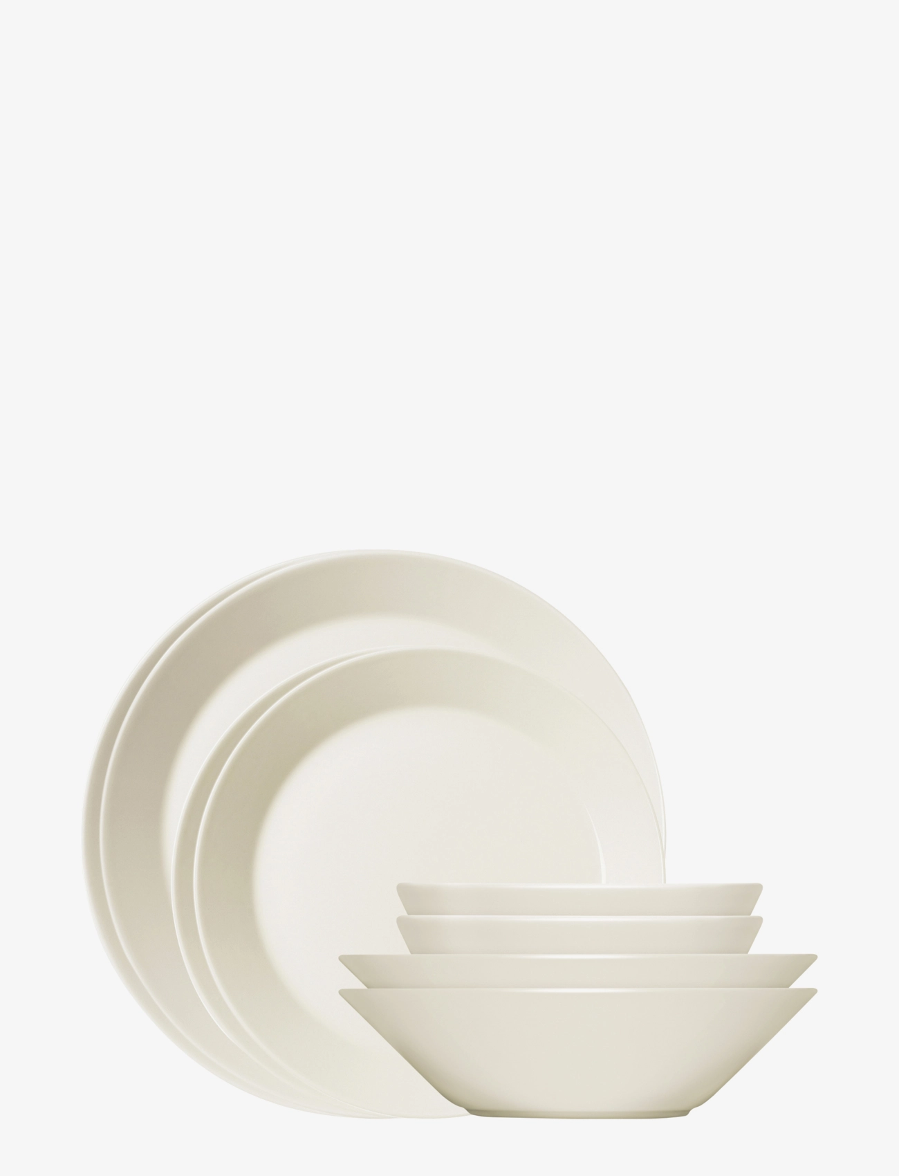 Iittala Teema Start-Sæt, 8 Dele, Hvidt, One Size, Plates, Weiß - Table Settings&sets, Homeware