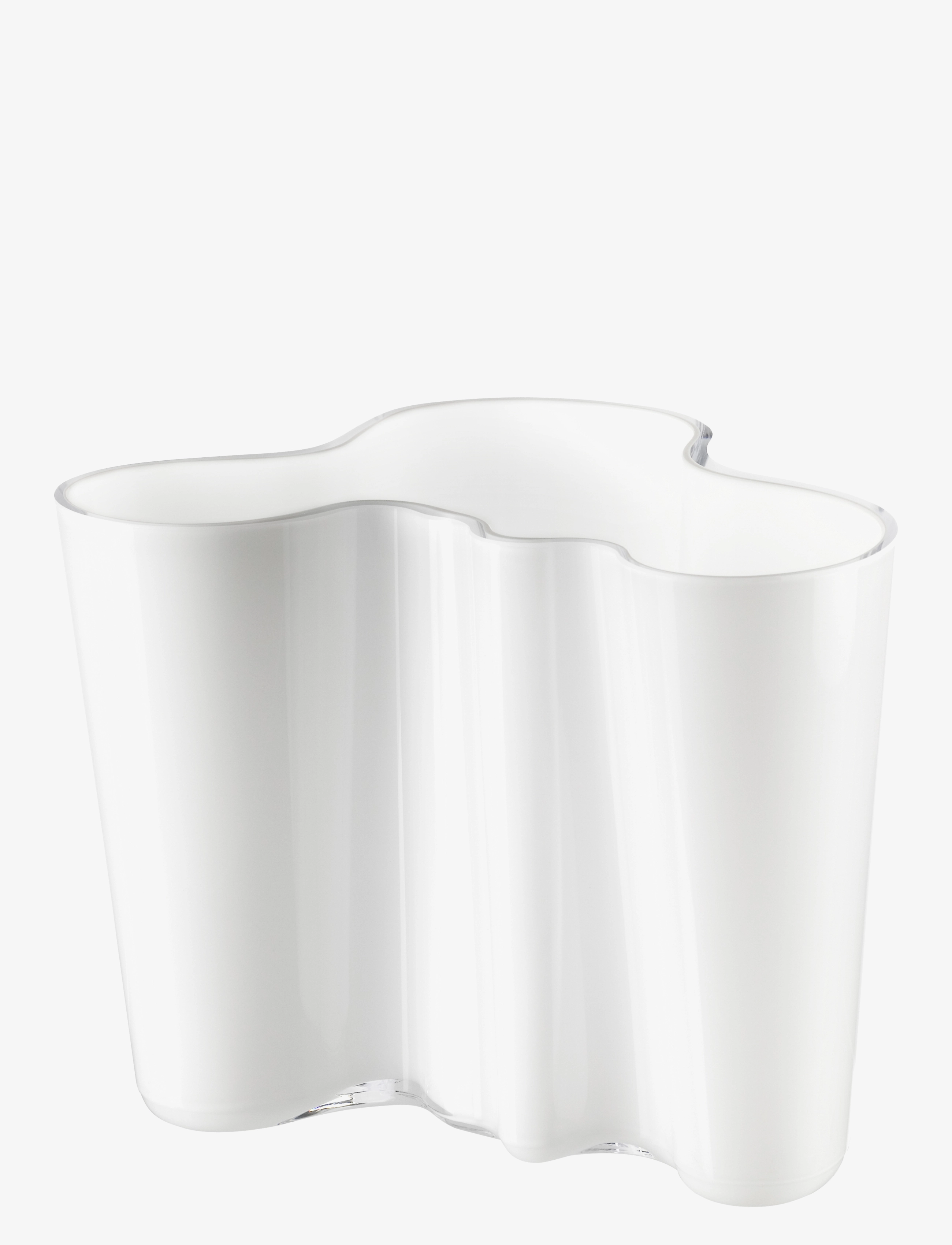 Iittala Aalto-Vase 160 Mm, Hvid, H16 cm, Vases, Weiß - Small Homeware
