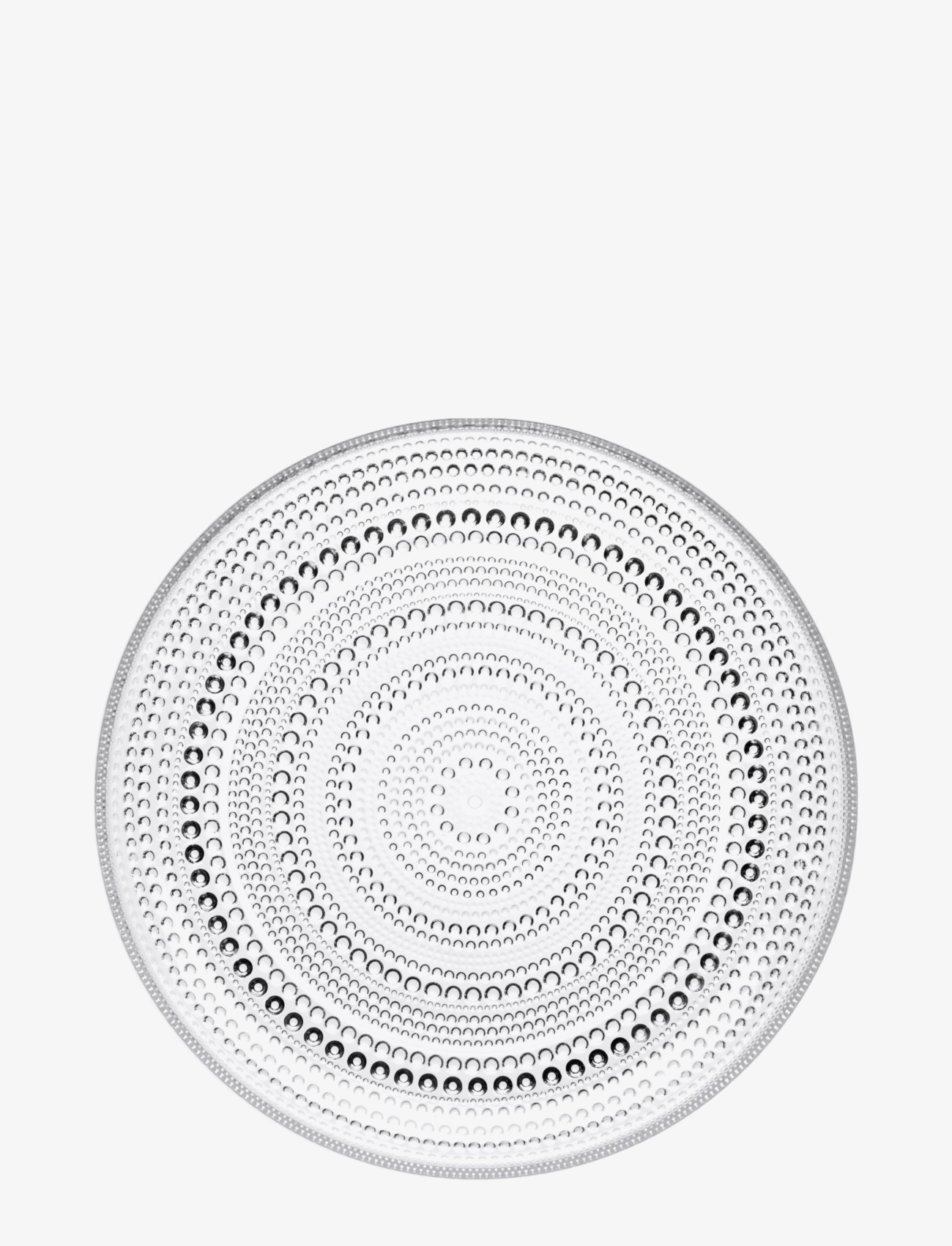 Iittala Kastehelmi Plate 248Mm Clear - Nude - Ø 24.8 CM