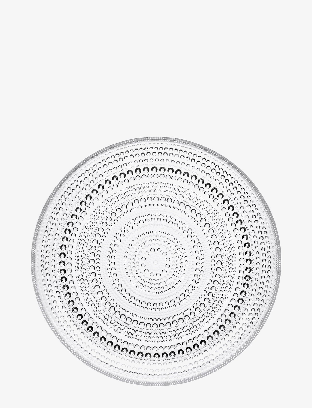 Iittala Kastehelmi Plate 248Mm Clear - Nude - Ø 24.8 CM