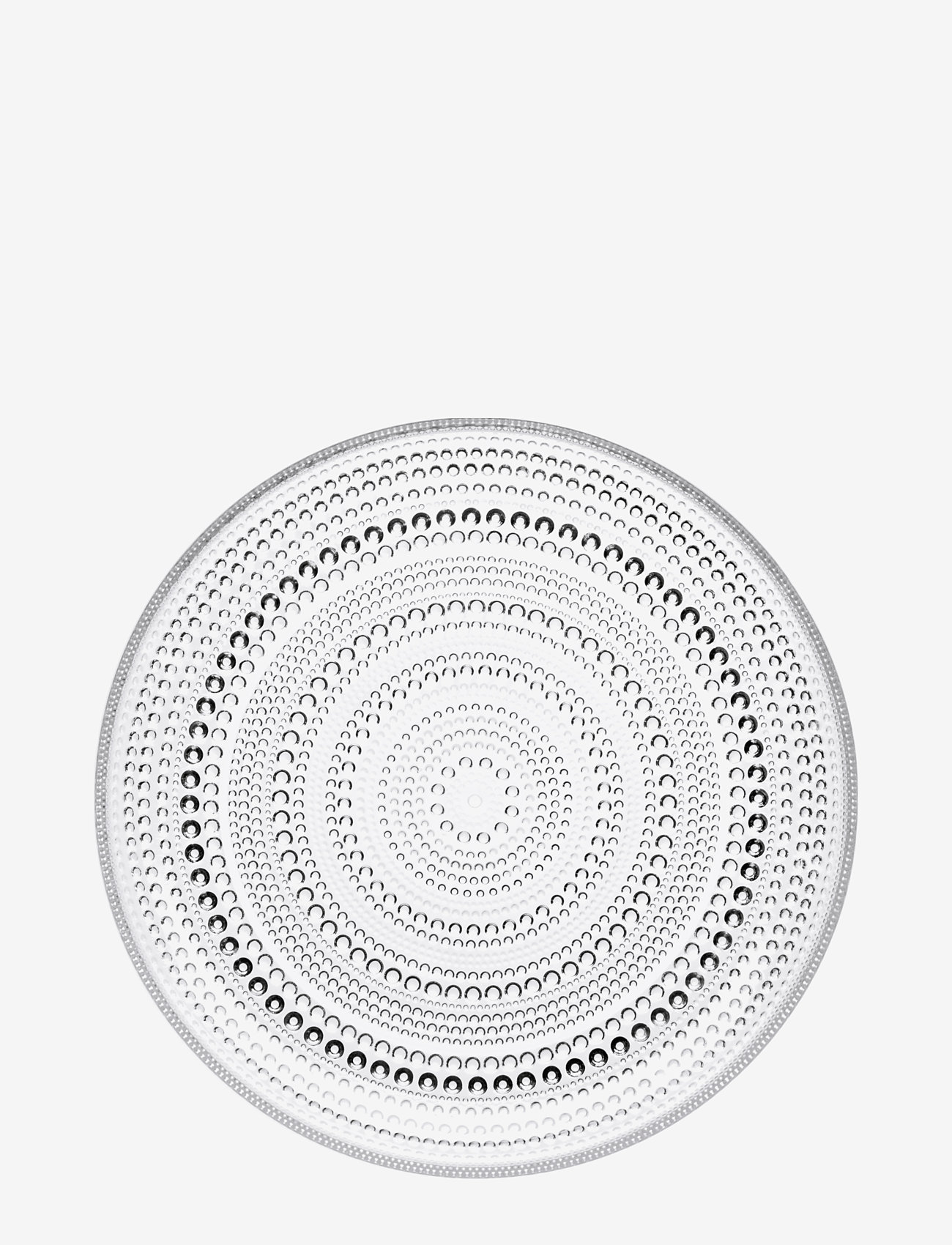 Iittala - Kastehelmi plate 248mm clear - frühstücksteller - brown - 1