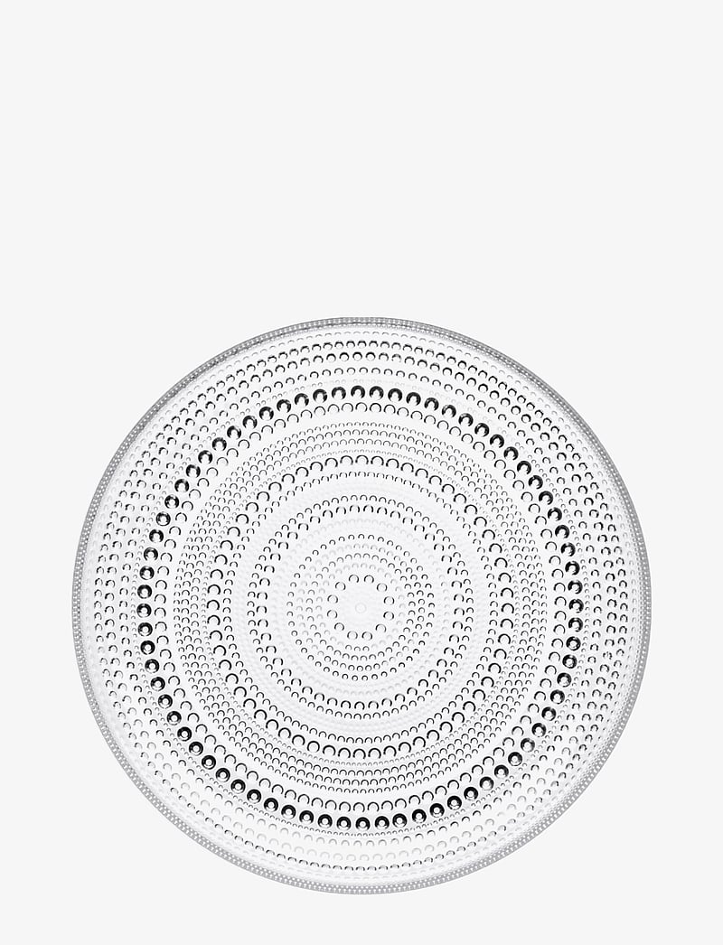 Iittala - Kastehelmi plate 248mm clear - väikesed taldrikud - brown - 1