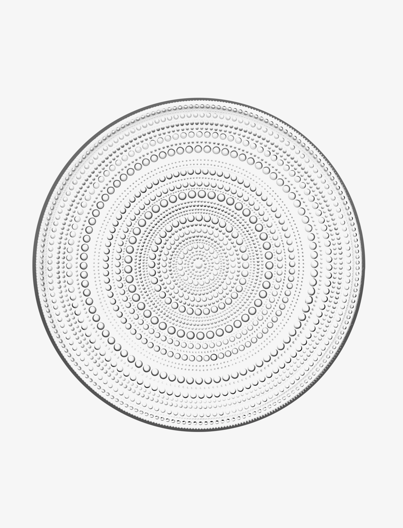 Iittala Kastehelmi Plate 315Mm Clear - Nude - Ø 31.2 CM